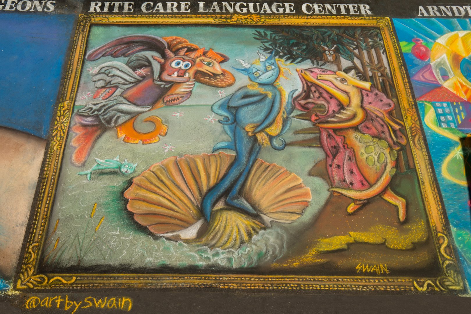  Santa Barbara RiteCare Language Center  Artist:  Jen Swain 