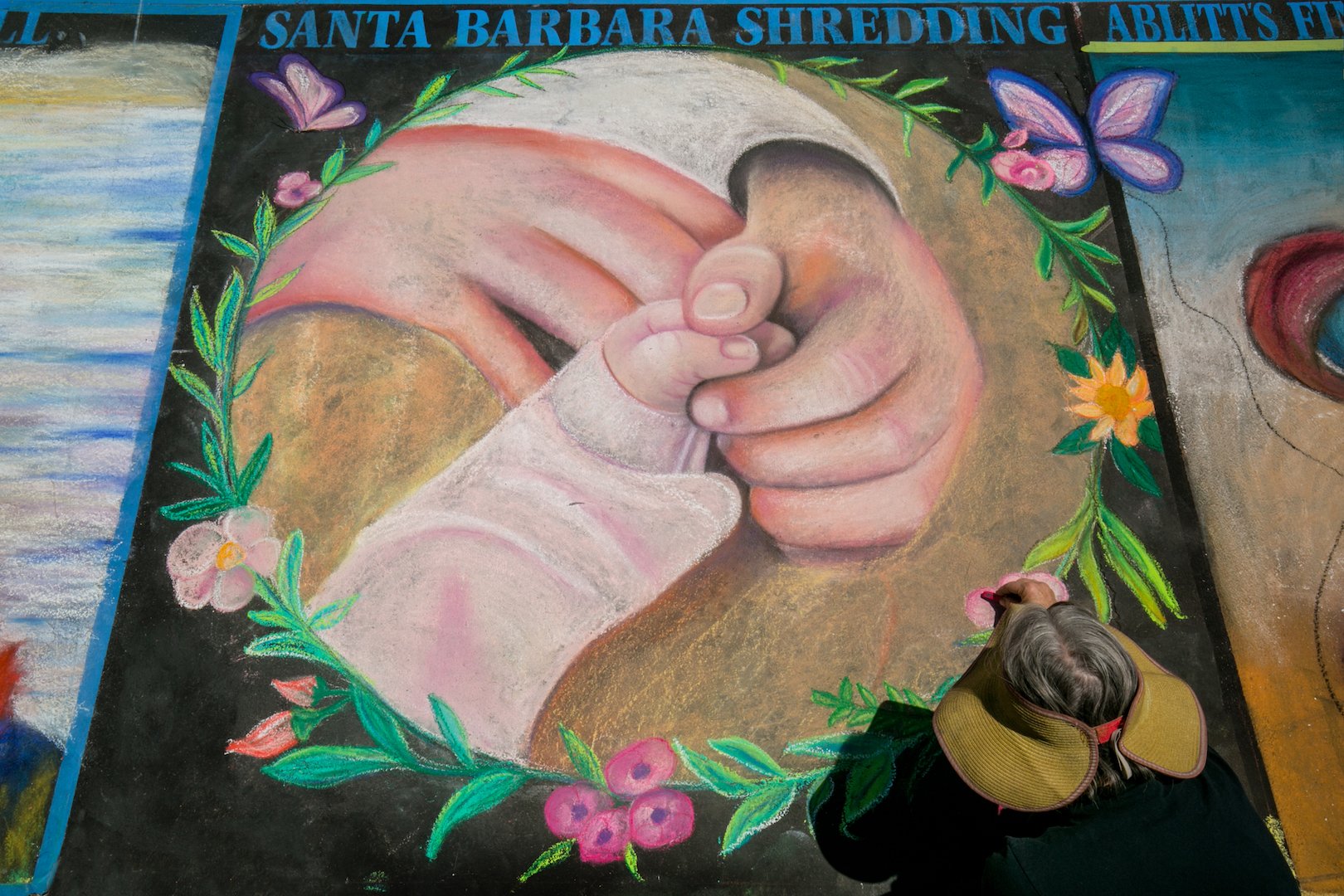  Santa Barbara Shredding  Artist:  Maribeth McFaul 