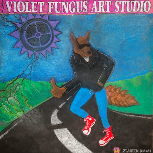 Violet Fungus Art Studio