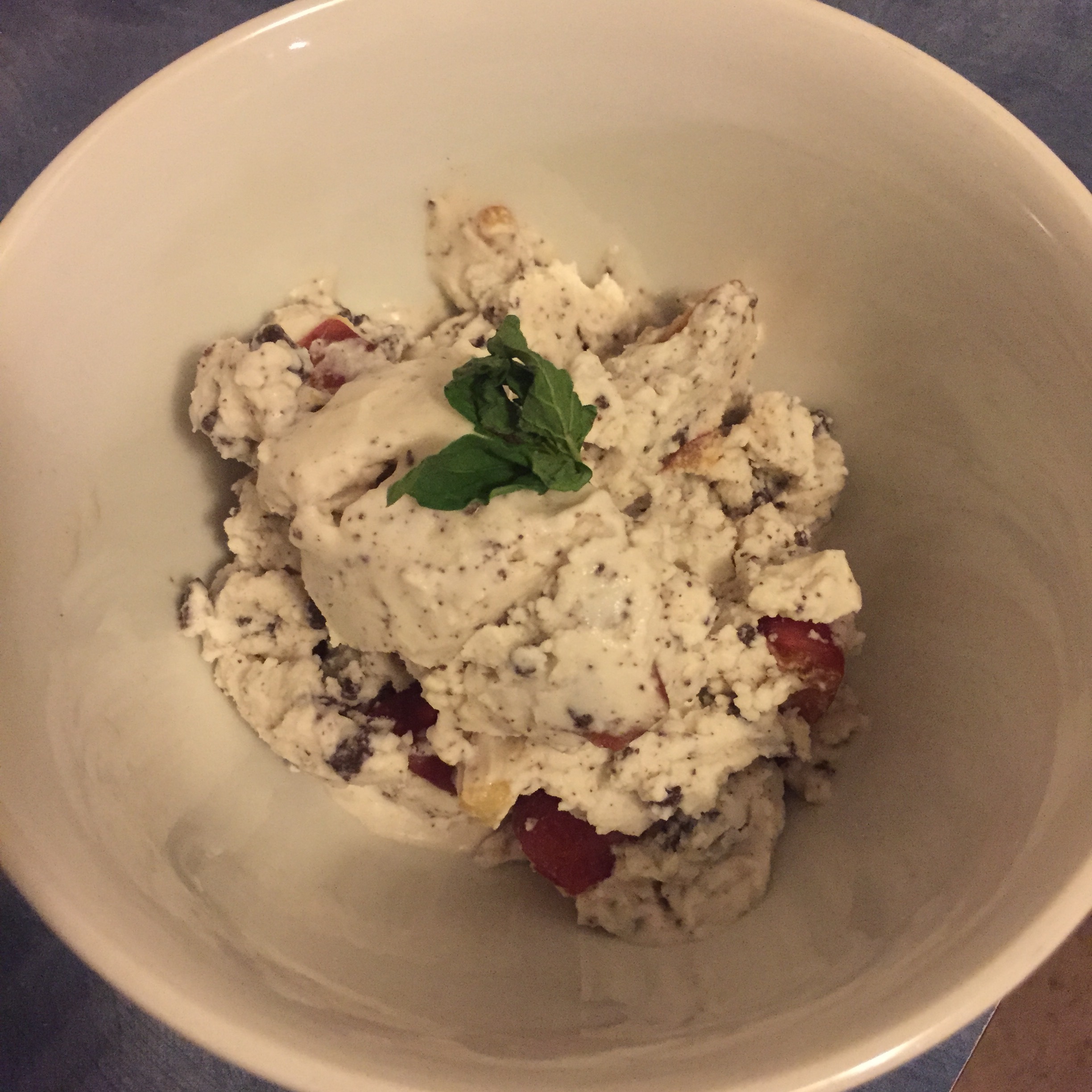 Recipe For this remake of Cherry Garcia variety coming soon.....