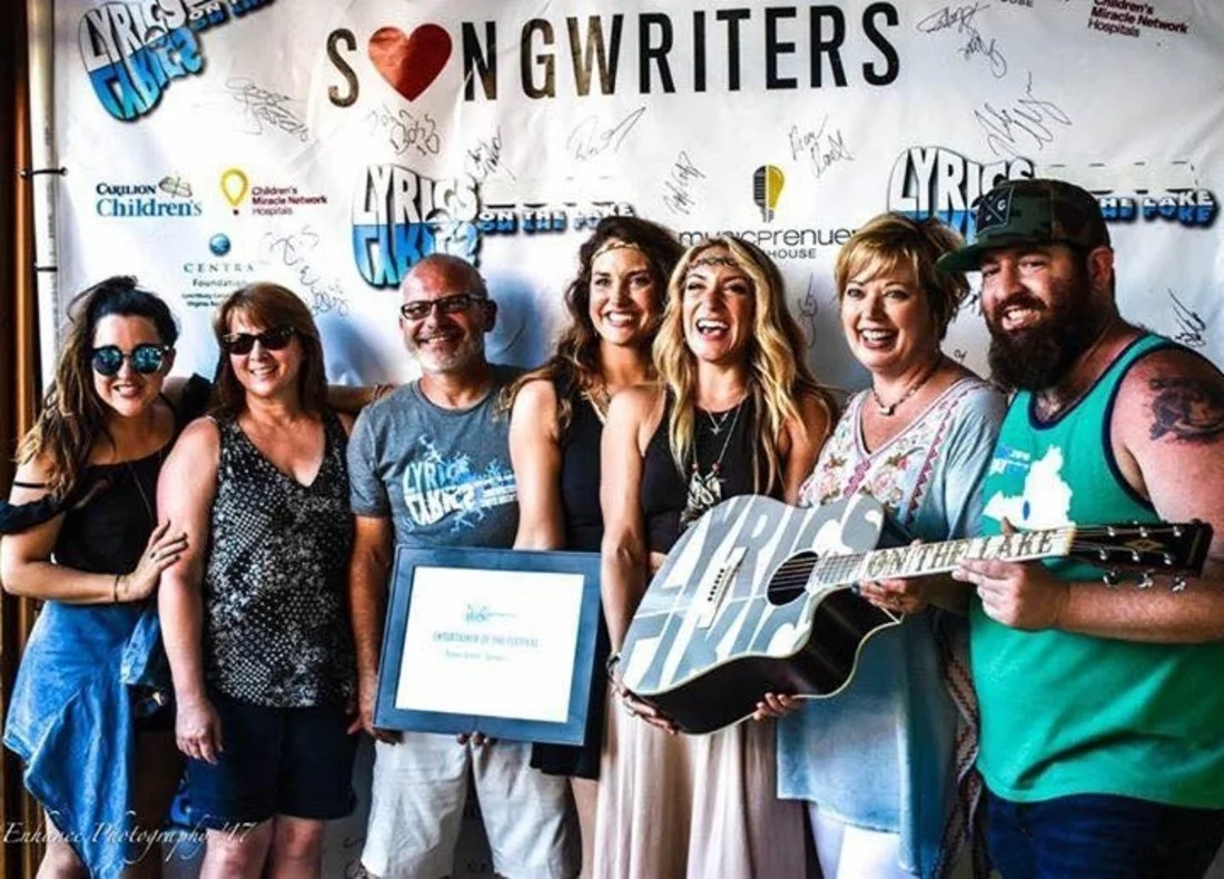 Aberdeen Green named "Entertainer of the Festival" at Lyrics on the Lake Songwriters Festival