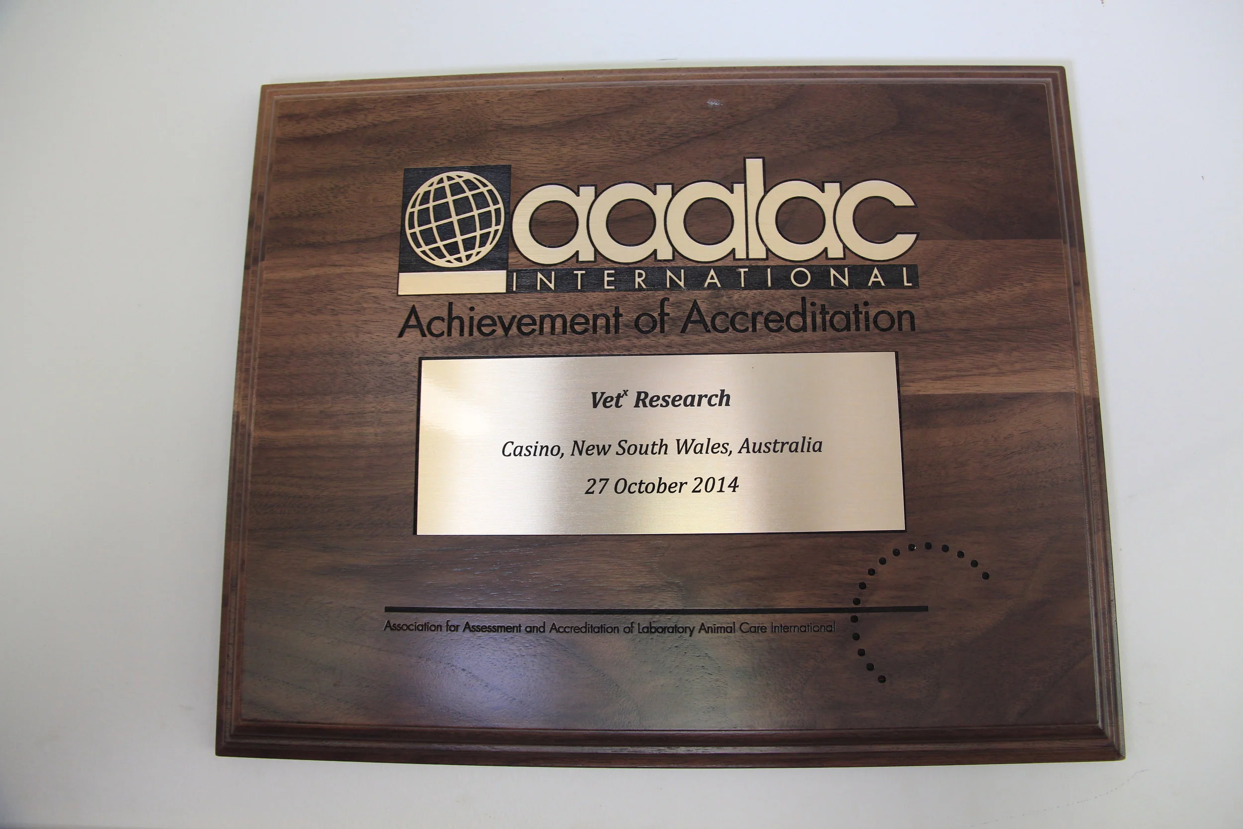 Wongaburra Research Centre continues accreditation by AAALAC