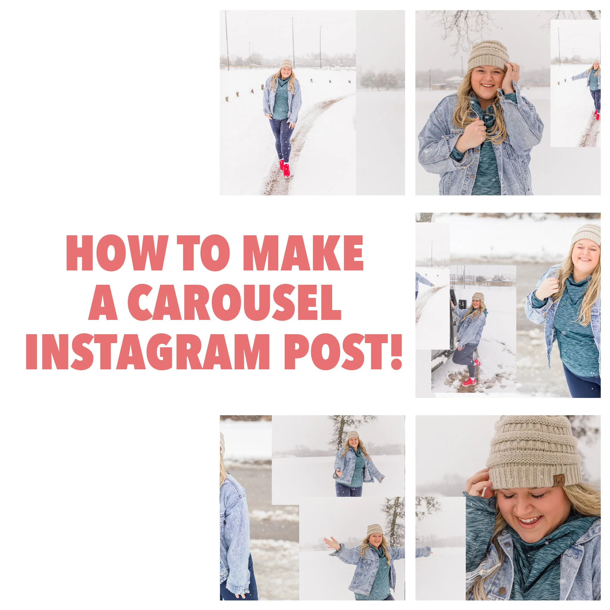 HOW TO MAKE A CAROUSEL INSTAGRAM POST!