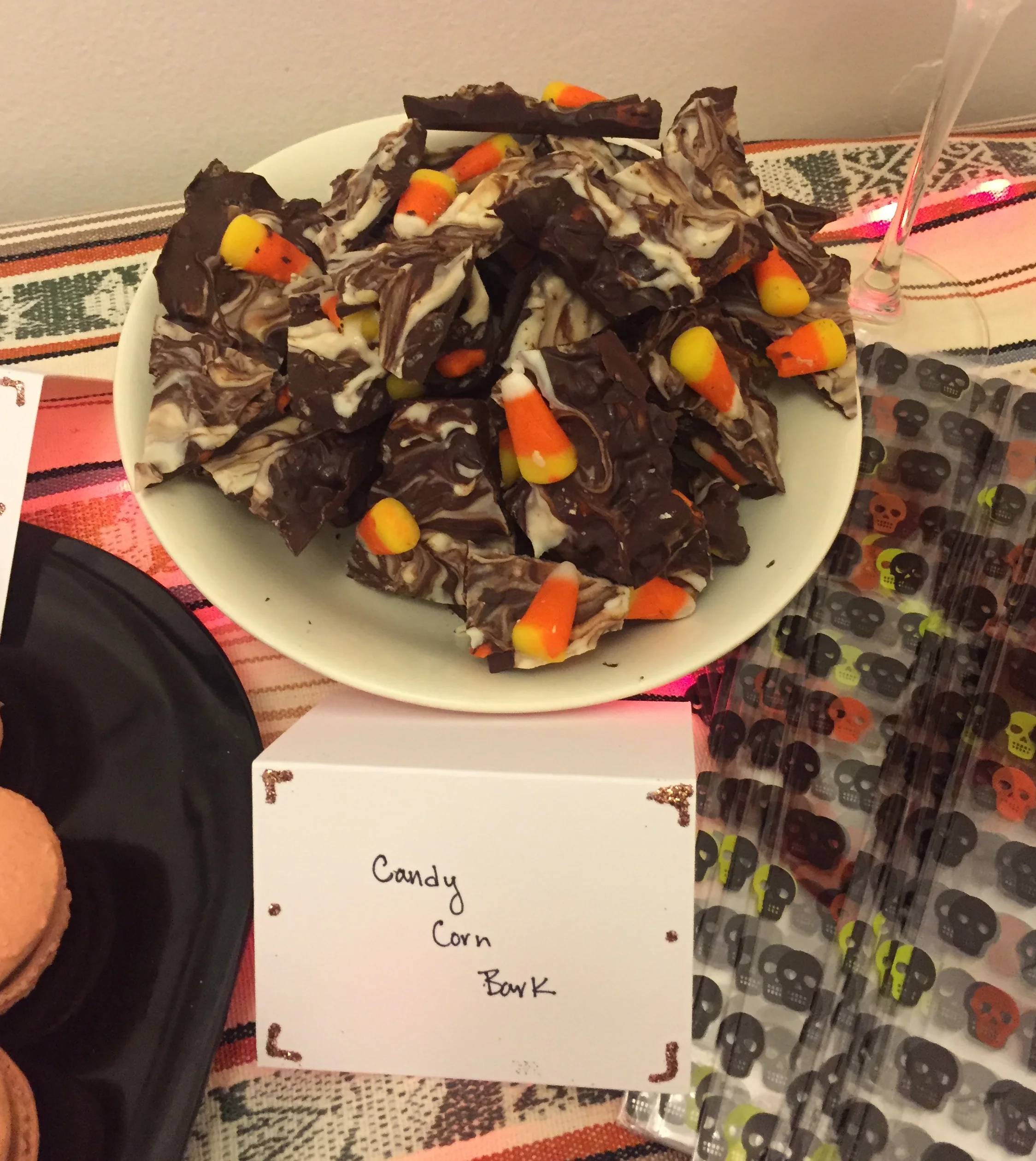 Candy Corn Bark