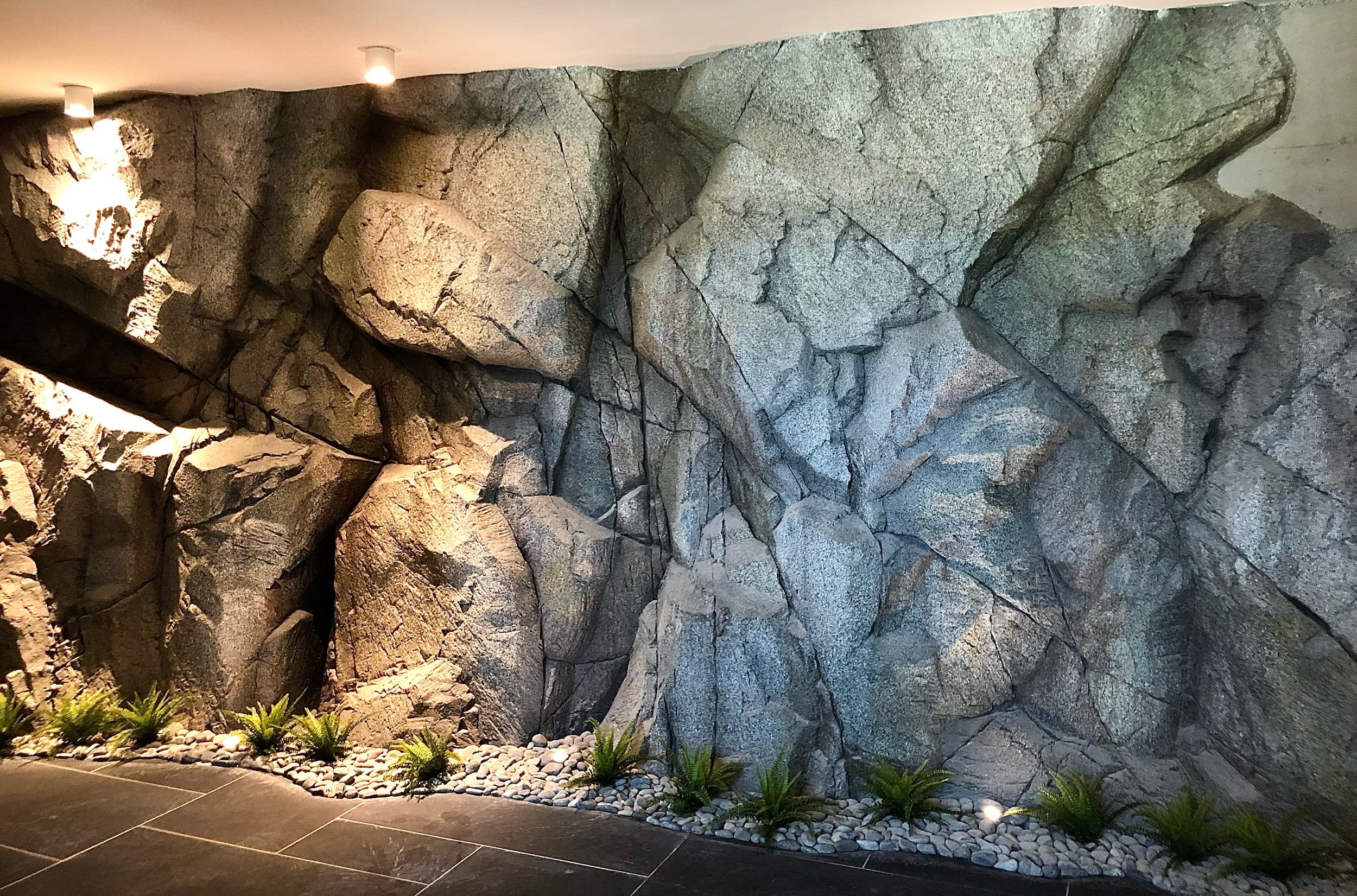 Luxury rock wall vancouver bc