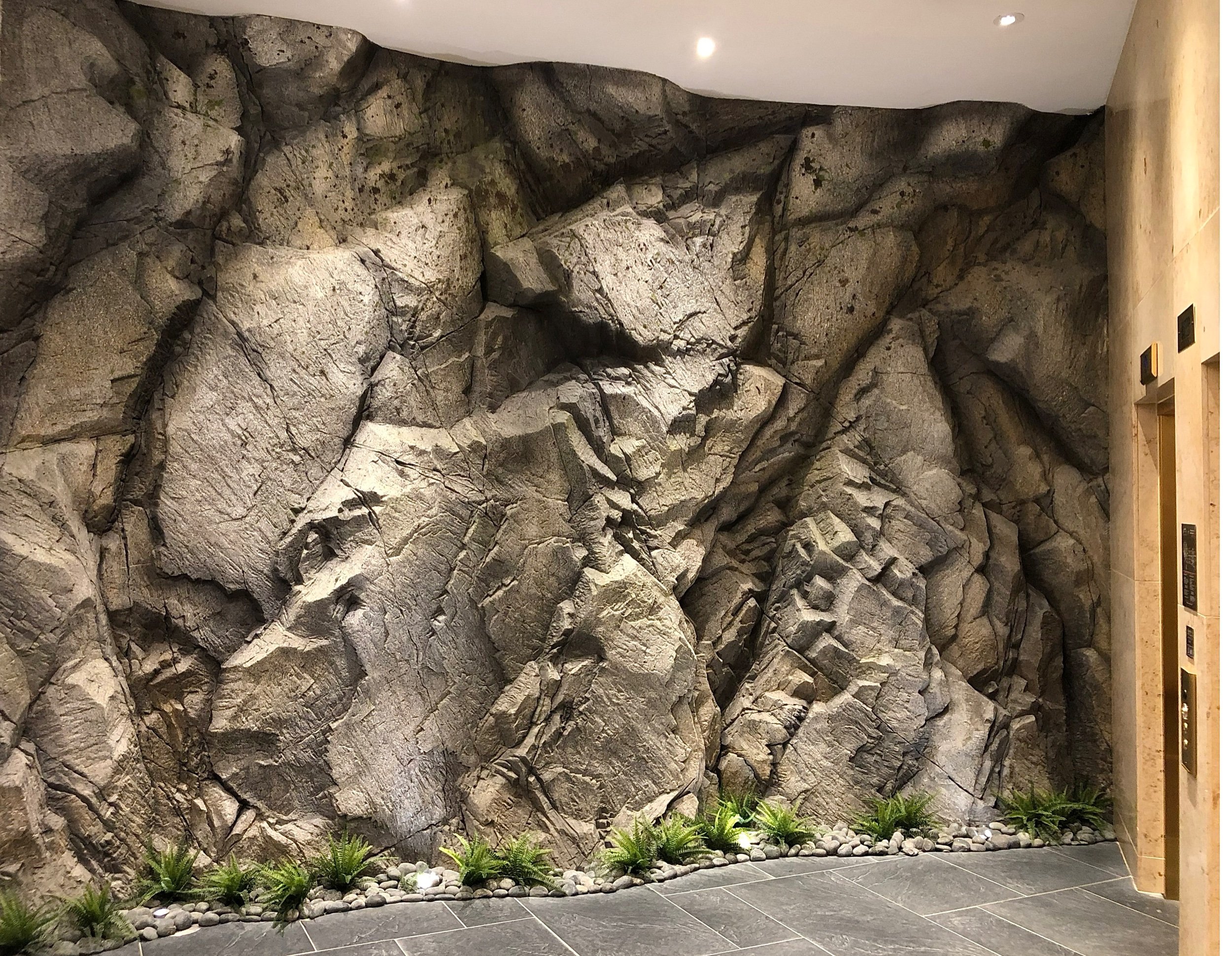 Interior rock wall vancouver bc