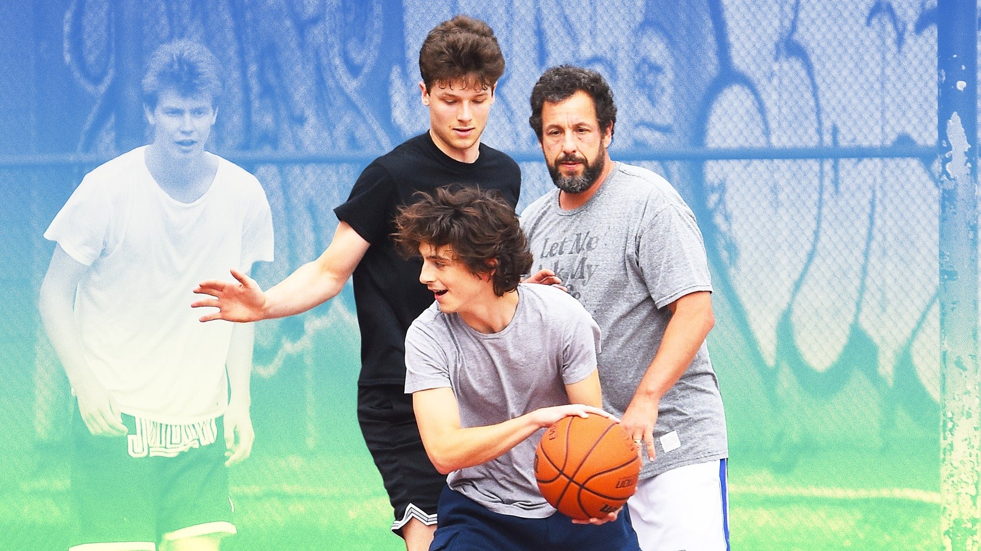 Meet the Guy Who Played Pickup Basketball With Adam Sandler and Timothée Chalamet