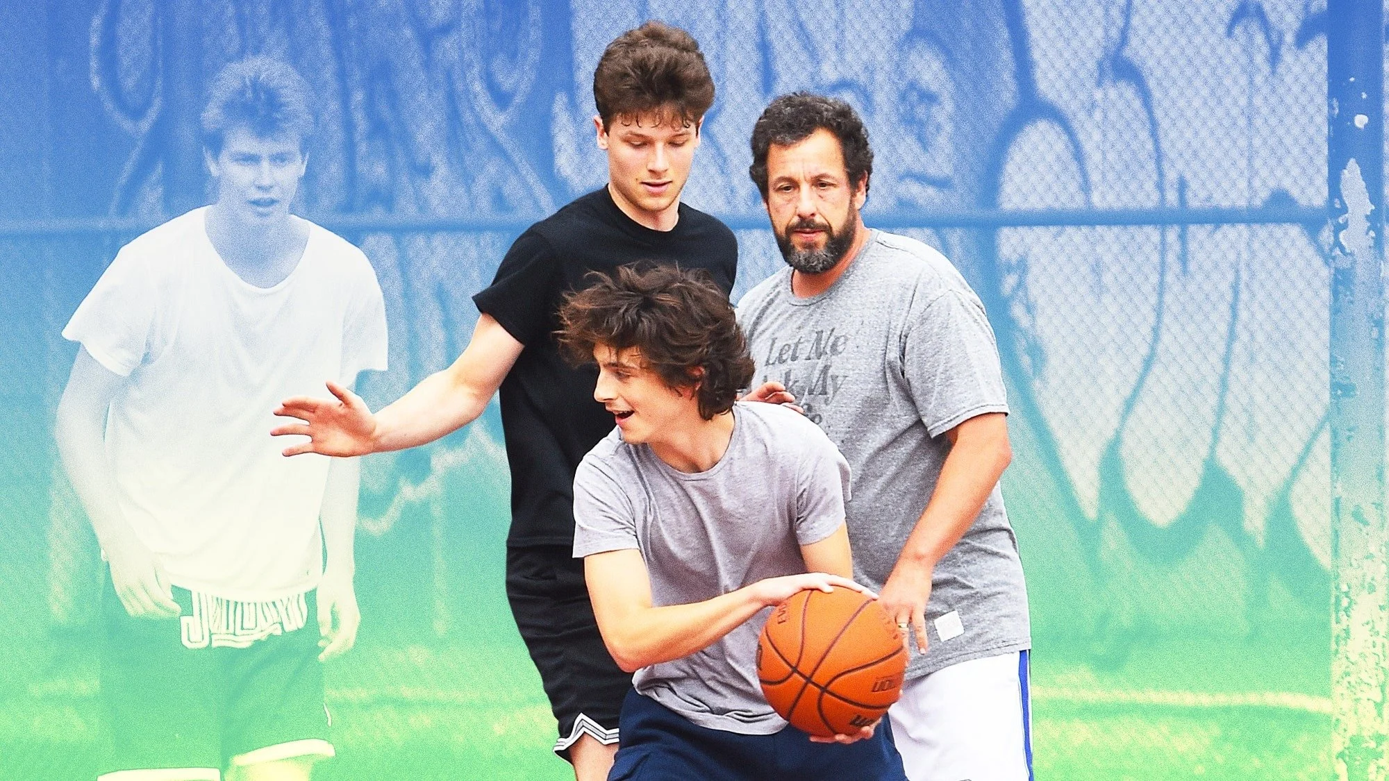 GQ Feature: Meet the Guy Who Played Pickup Basketball With Adam Sandler and Timothée Chalamet