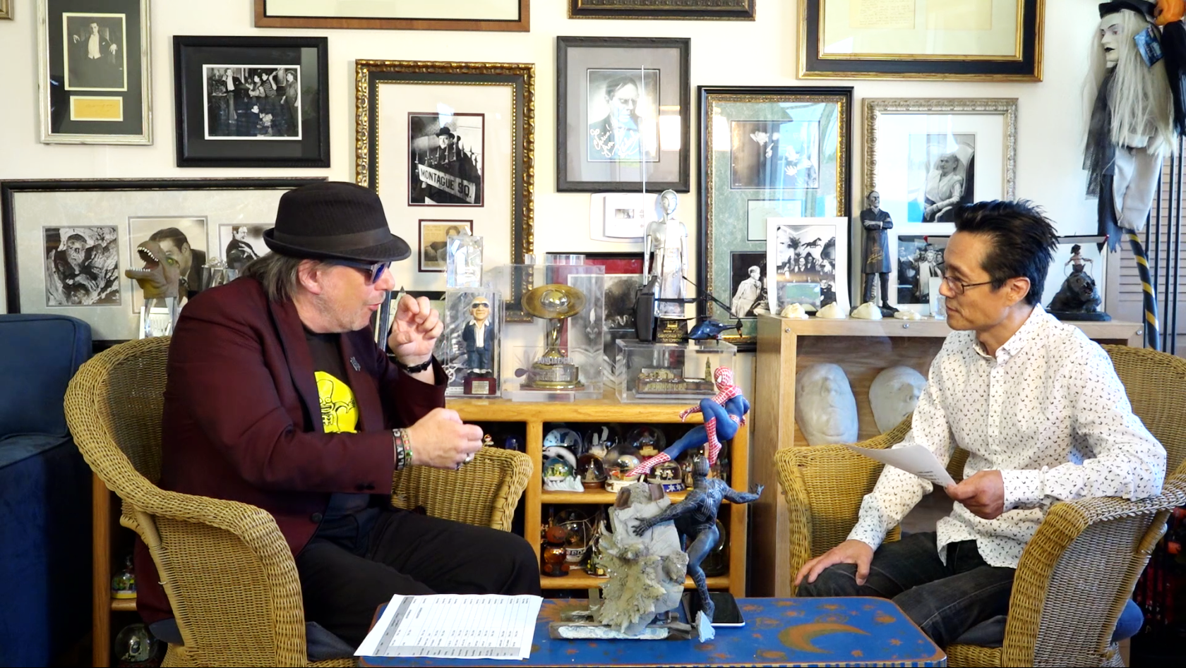 Interview with Golden globe nominated film composer Christopher Young .