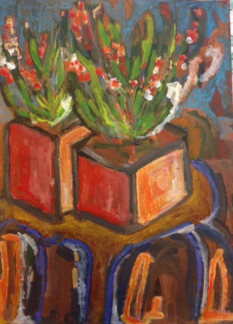 Acrylic on canvas