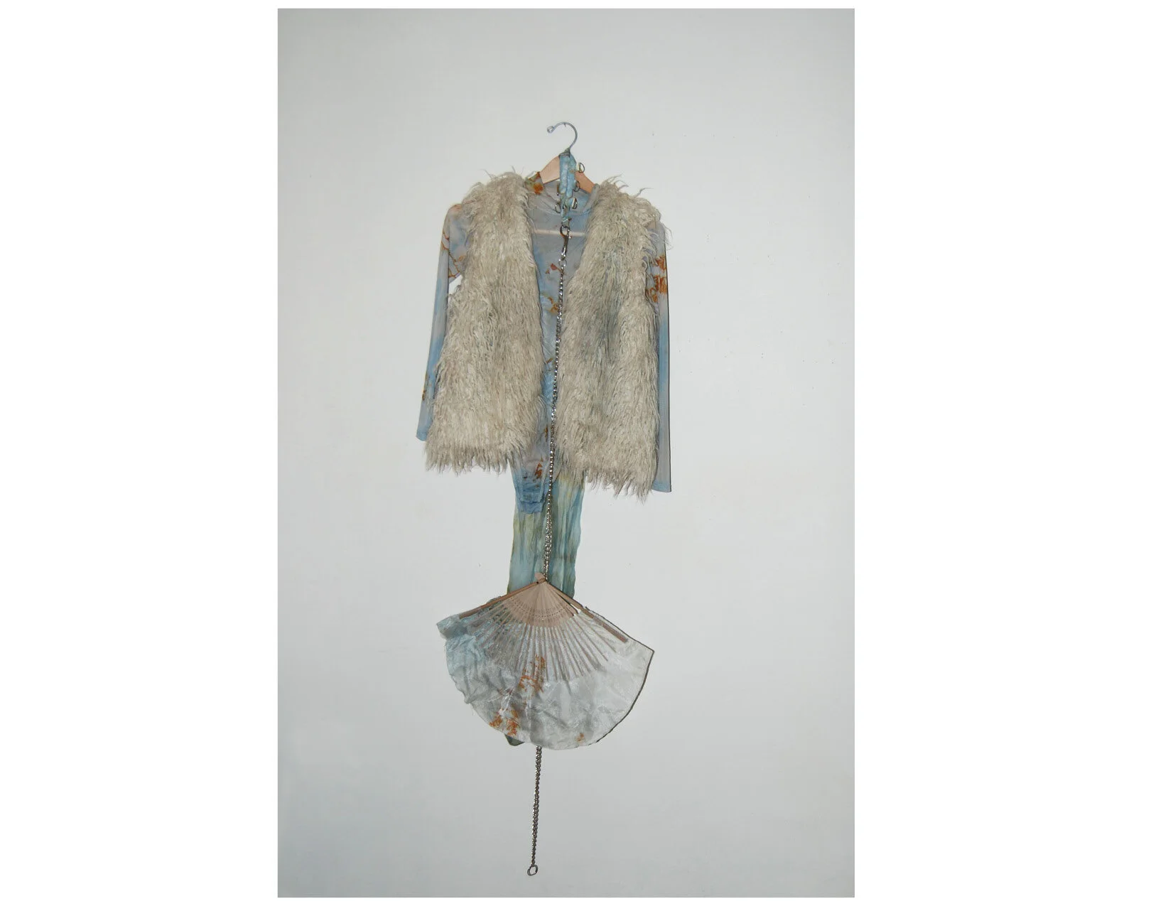 ‘ Metal and Water’ CollectionChronicles of LA | Chapter 1: SexImmersive Group Exhibition at Barclay Hotel, Los AngelesDec 1 -2 2017Made from recycled scraps and dyed in indigo with rust treatments.