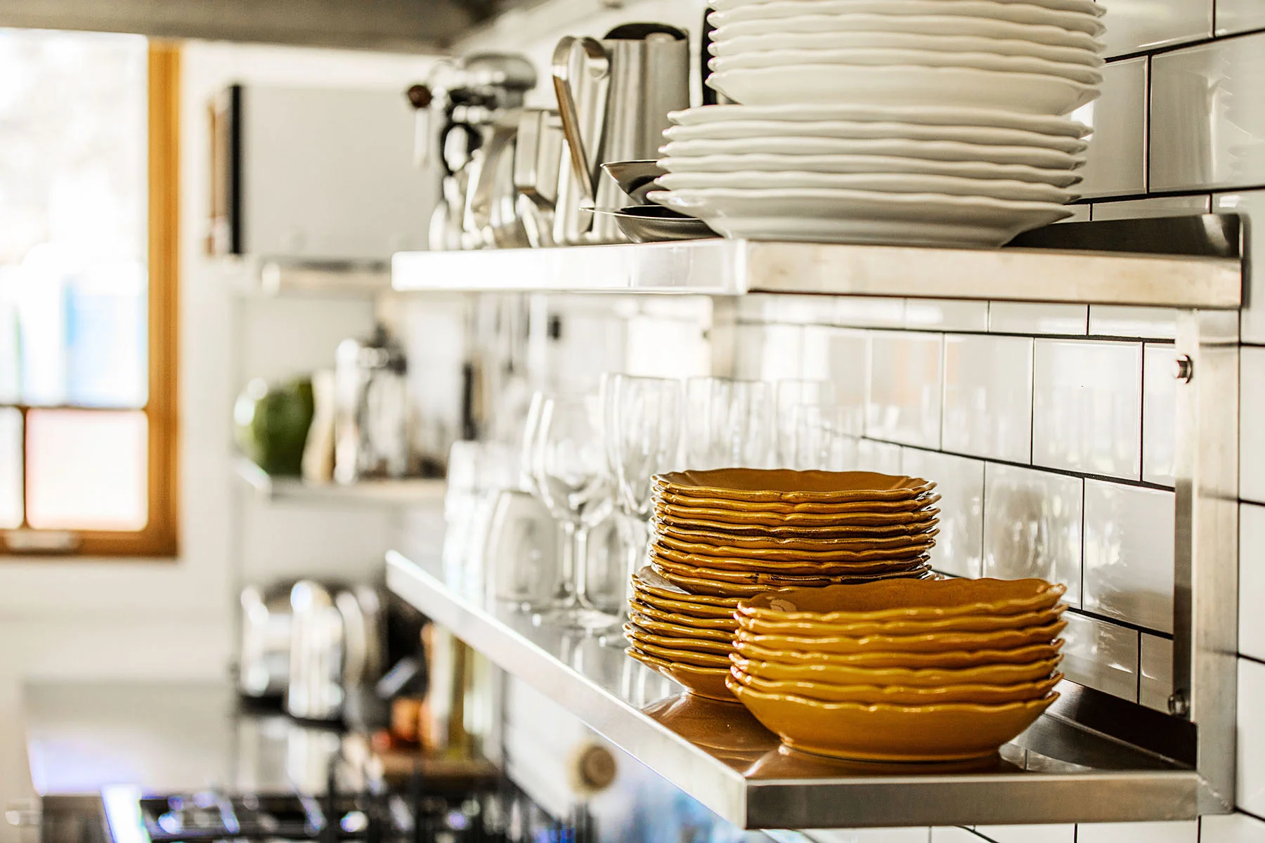  orange accommodation with fully stocked kitchen  