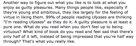 excerpt from Paul Graham’s blog post “Copy What You Like”