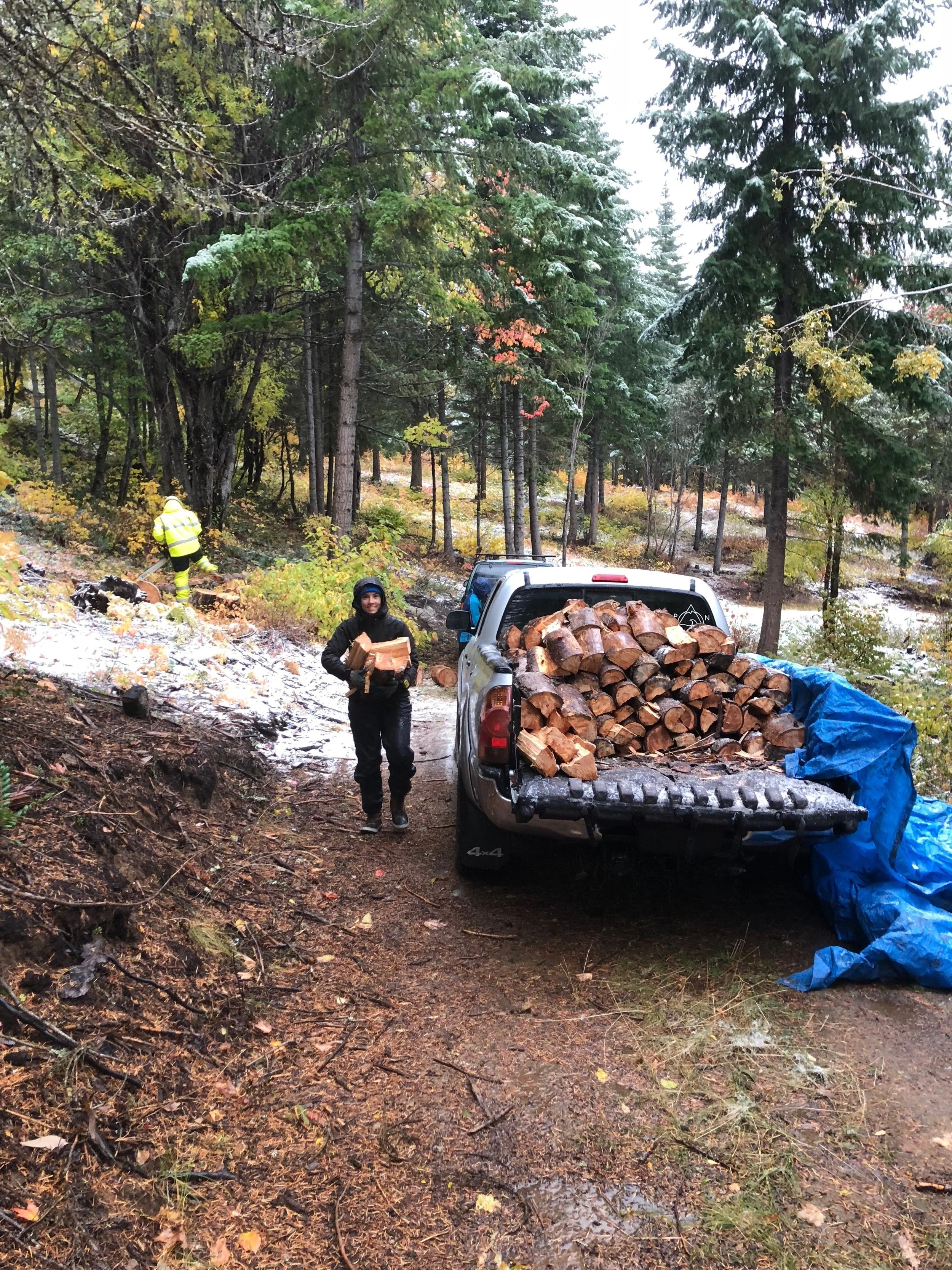 Truck’s almost full!