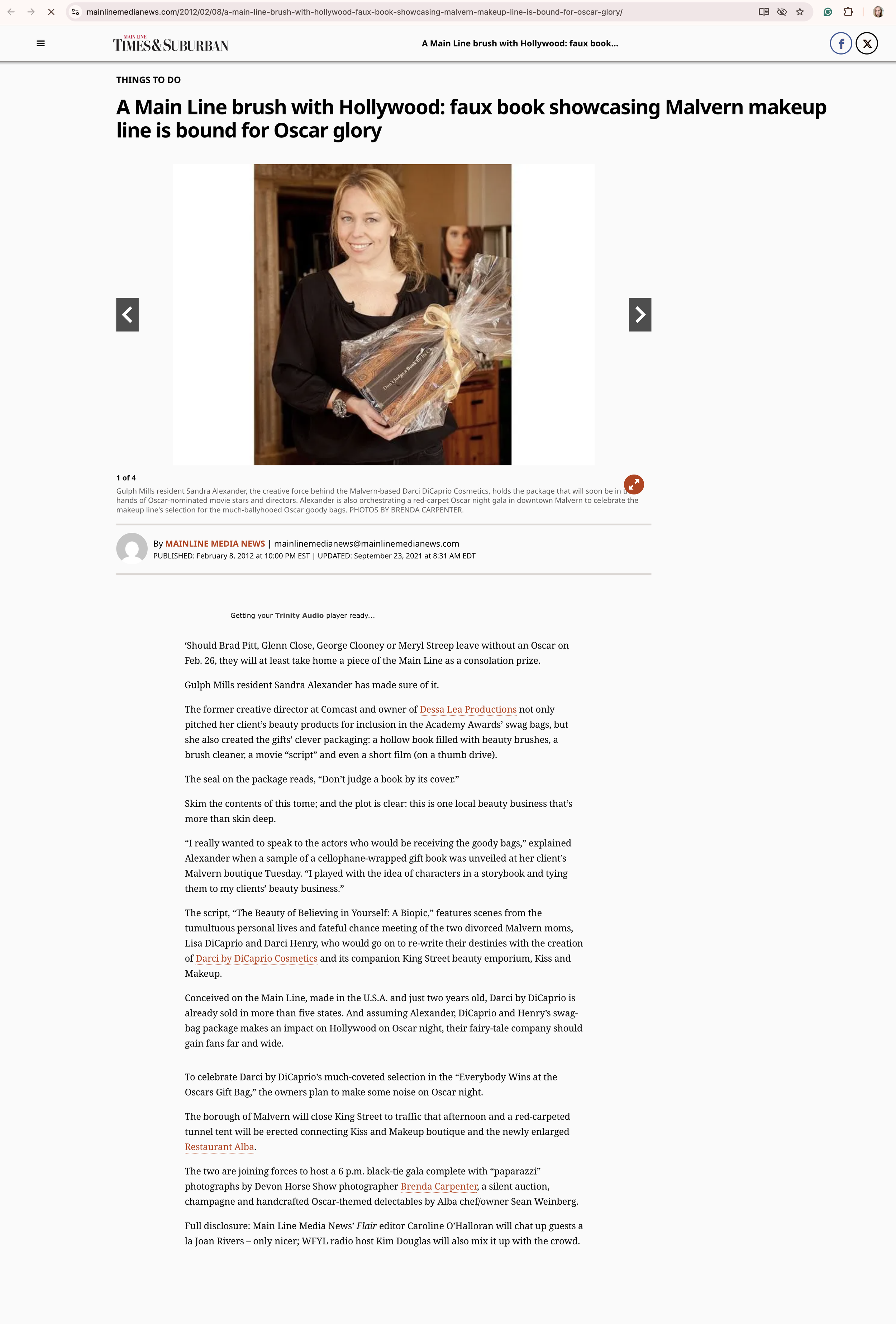 A Main Line Brush with Hollywood - Mainline Media News.png
