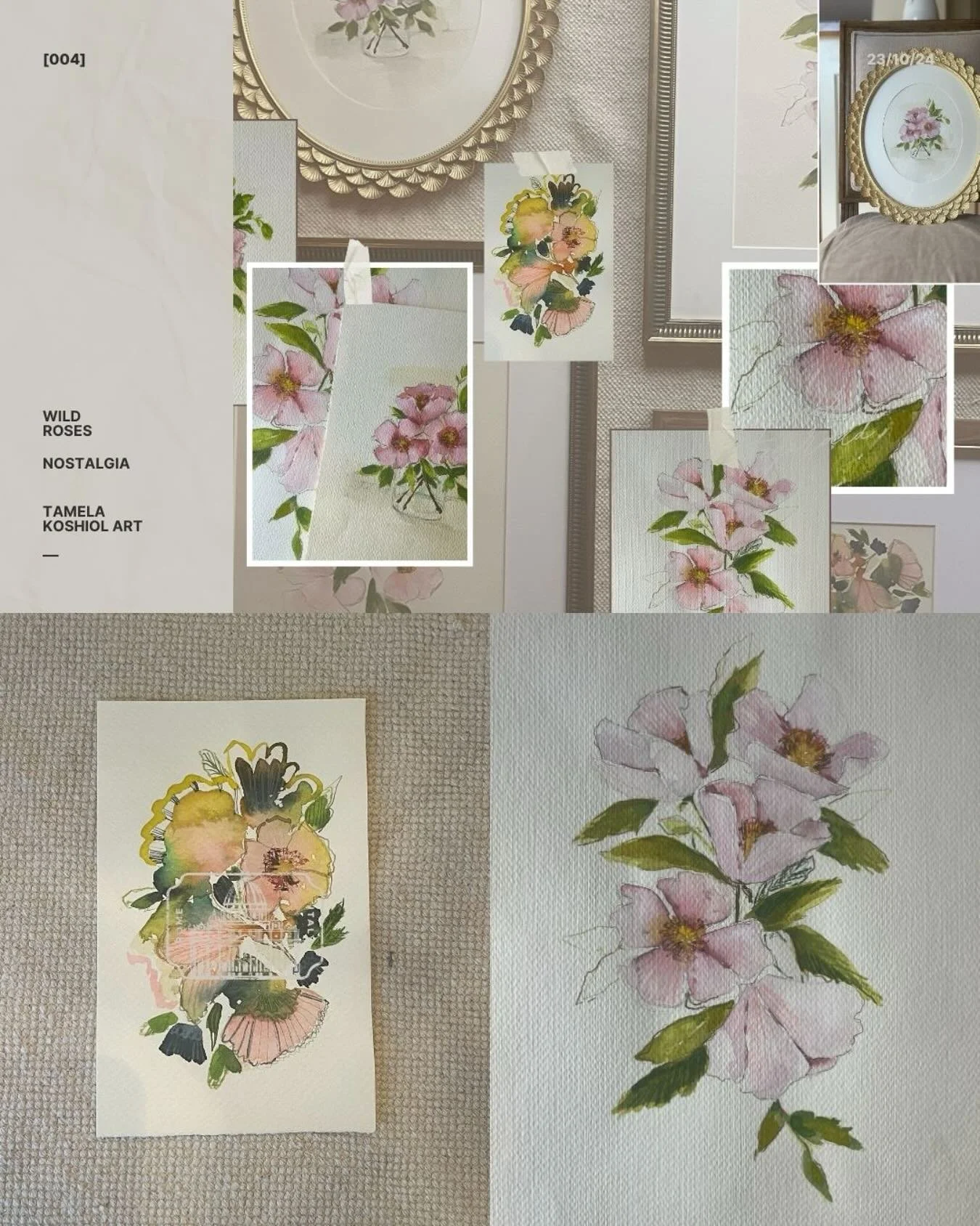 💛💛💛 I always tell people watercolor is my guilty pleasure. There is something so magical about it. 

These guys are available on my website, link in bio. 

#watercolorartist #watercolorflorals #love #feminity #nostalgia #curatedhome #femaleartist 