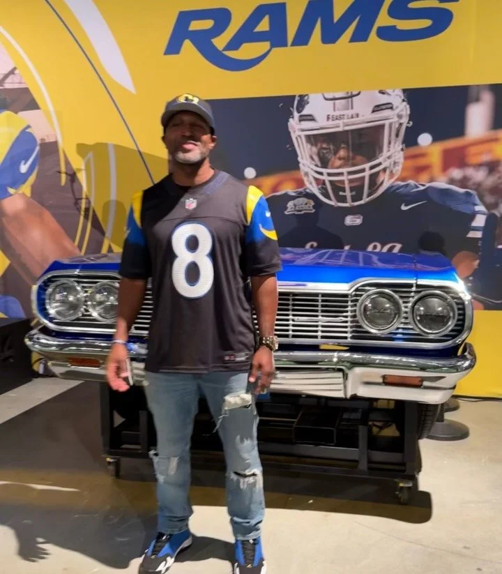 Rams Draft Block Party had all the vibes!!!! Good times linking up with the RAMILY!!!! Idk what yo team be doing, I just know mine is LIT!!!!!

S/O @rams @zillow