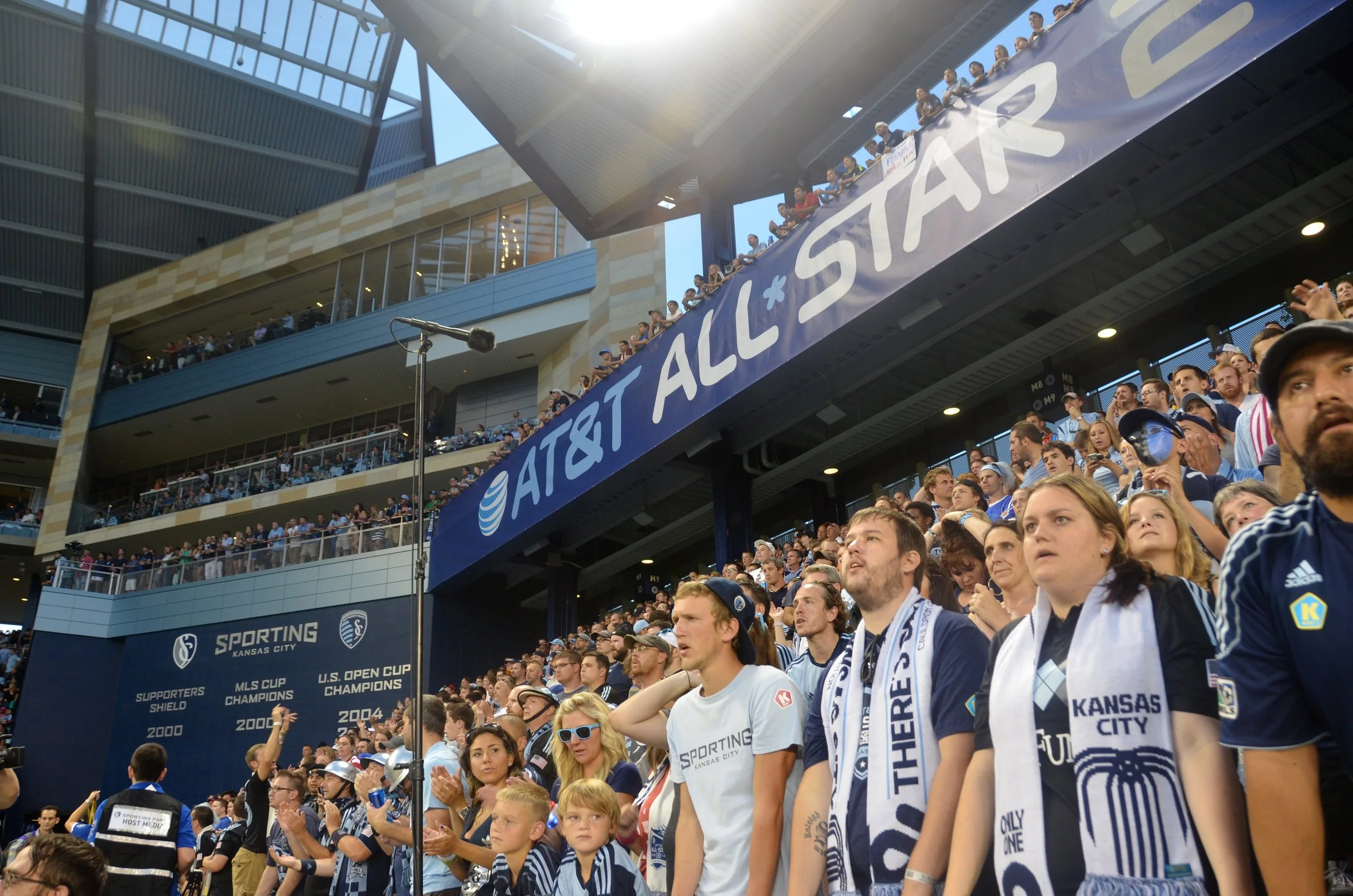 SOCCER CROWD, KANSAS CITY, 2013