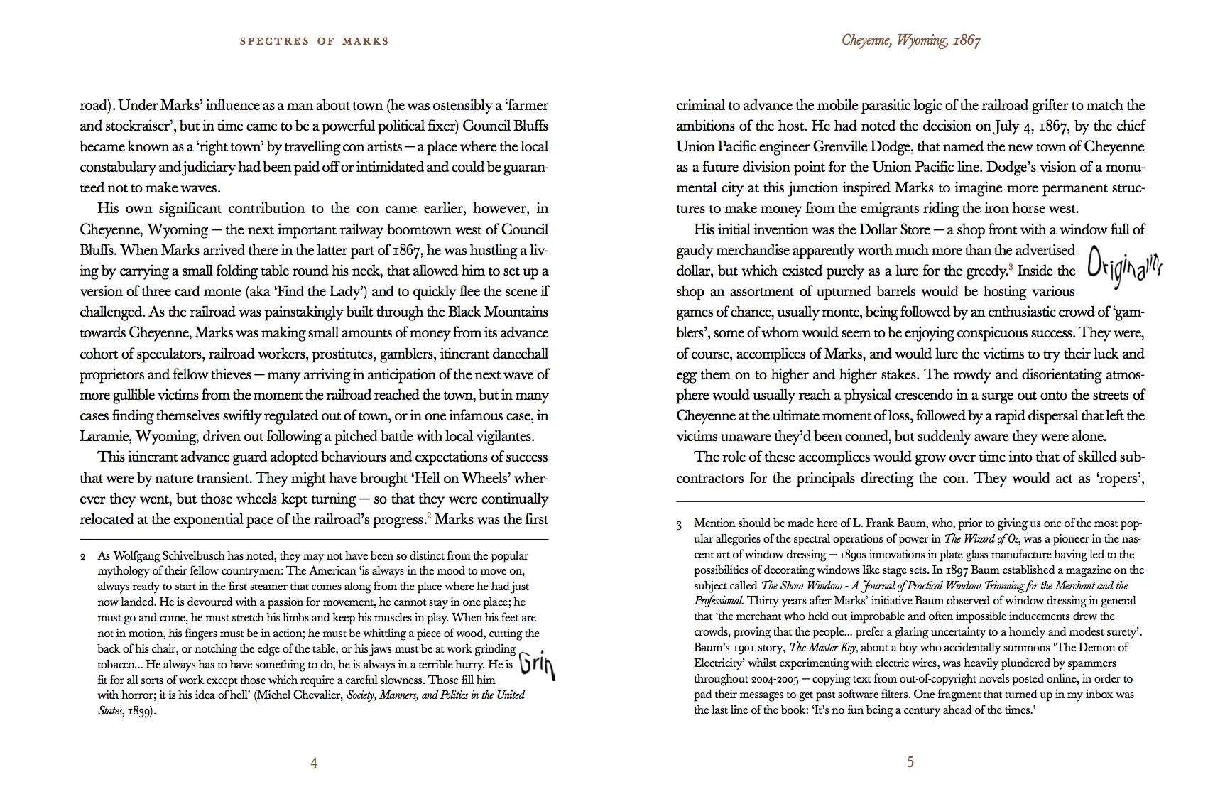 Sample pages from Fair Use (notes from spam)