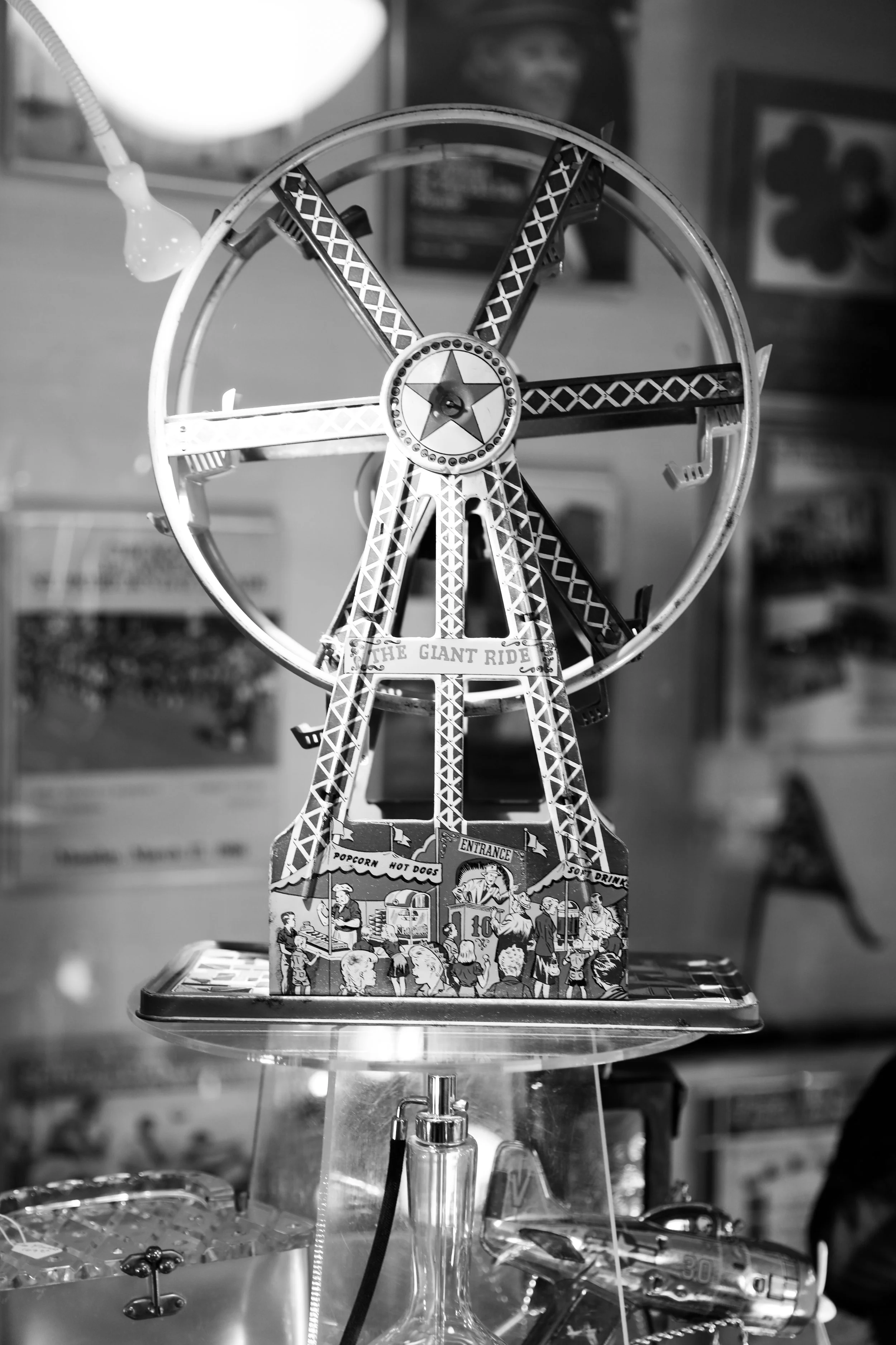Antique Ferris Wheel via Arlene Eskilson (Photo by Nicole Ross)