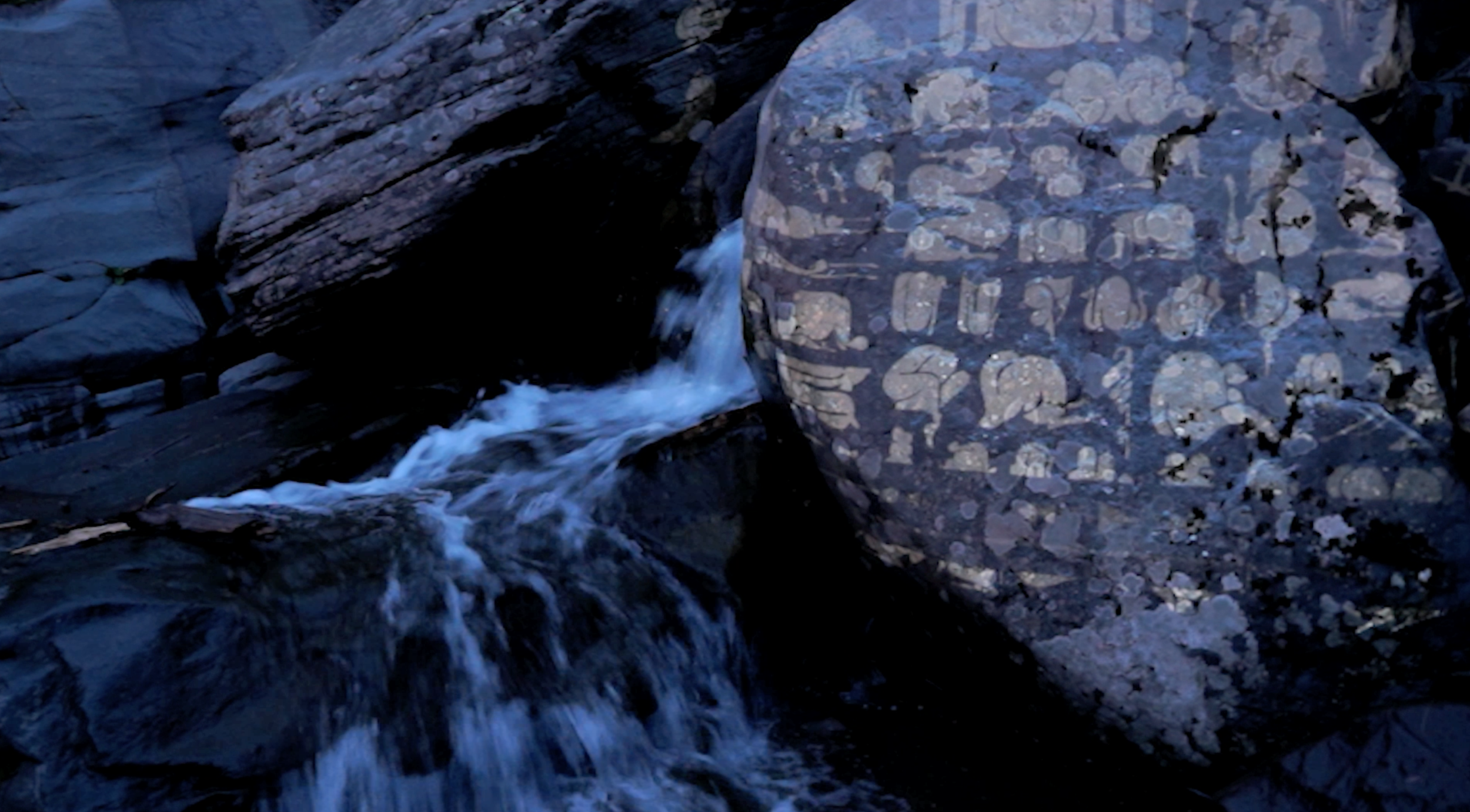Still from Thesis Film - Site Specific Projection Installation