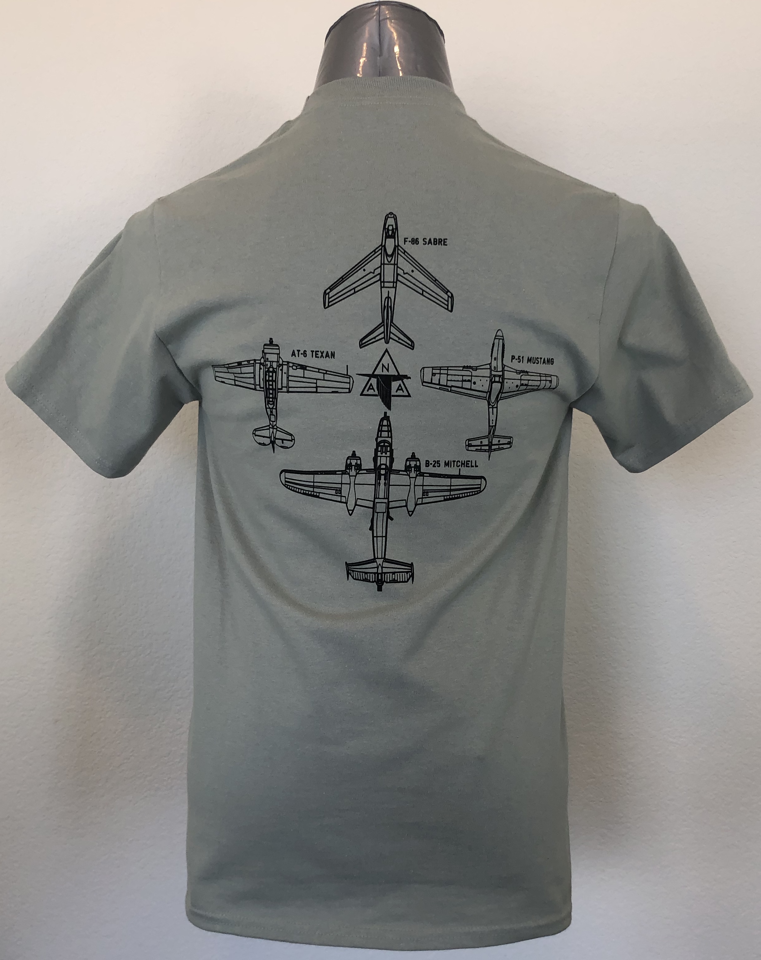 north american aviation t shirt