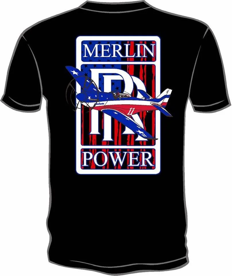Merlin power t shirt sales