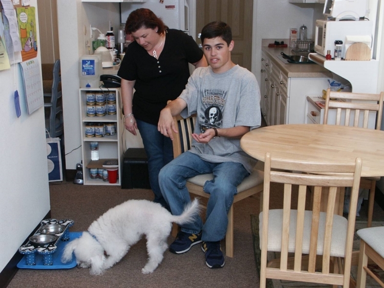 Chad, Resident with his staff