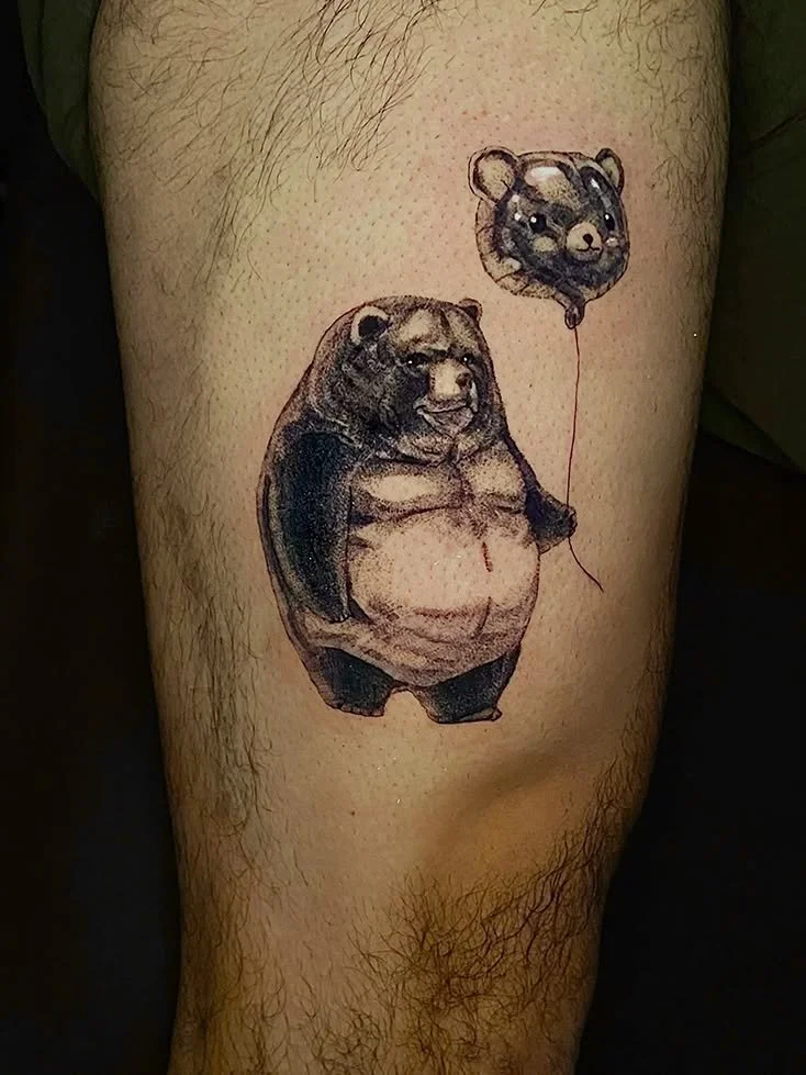 Life's never bad when you've got a balloon! 🐻🎈

#animaltattoo #tattoodesigns #tattoodesign #cutetattoo #cutetattoos #flashtattoos #tattooflash #denton #dentontattoos #dentontattooartist #dentontattoo #dallastattoo #dallastattooartist #fortworthtatt