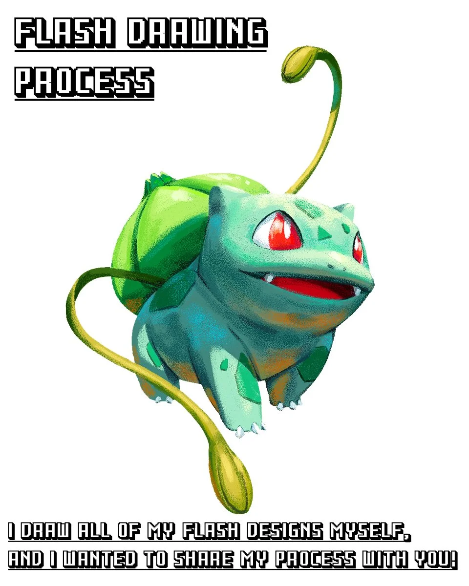 Here's some of my process for how I create truly unique designs! 🖌

I bring my art background to each tattoo I do; and I know these images can make the process look simple and easy but each drawing can take hours to do!

Thanks for letting me share 