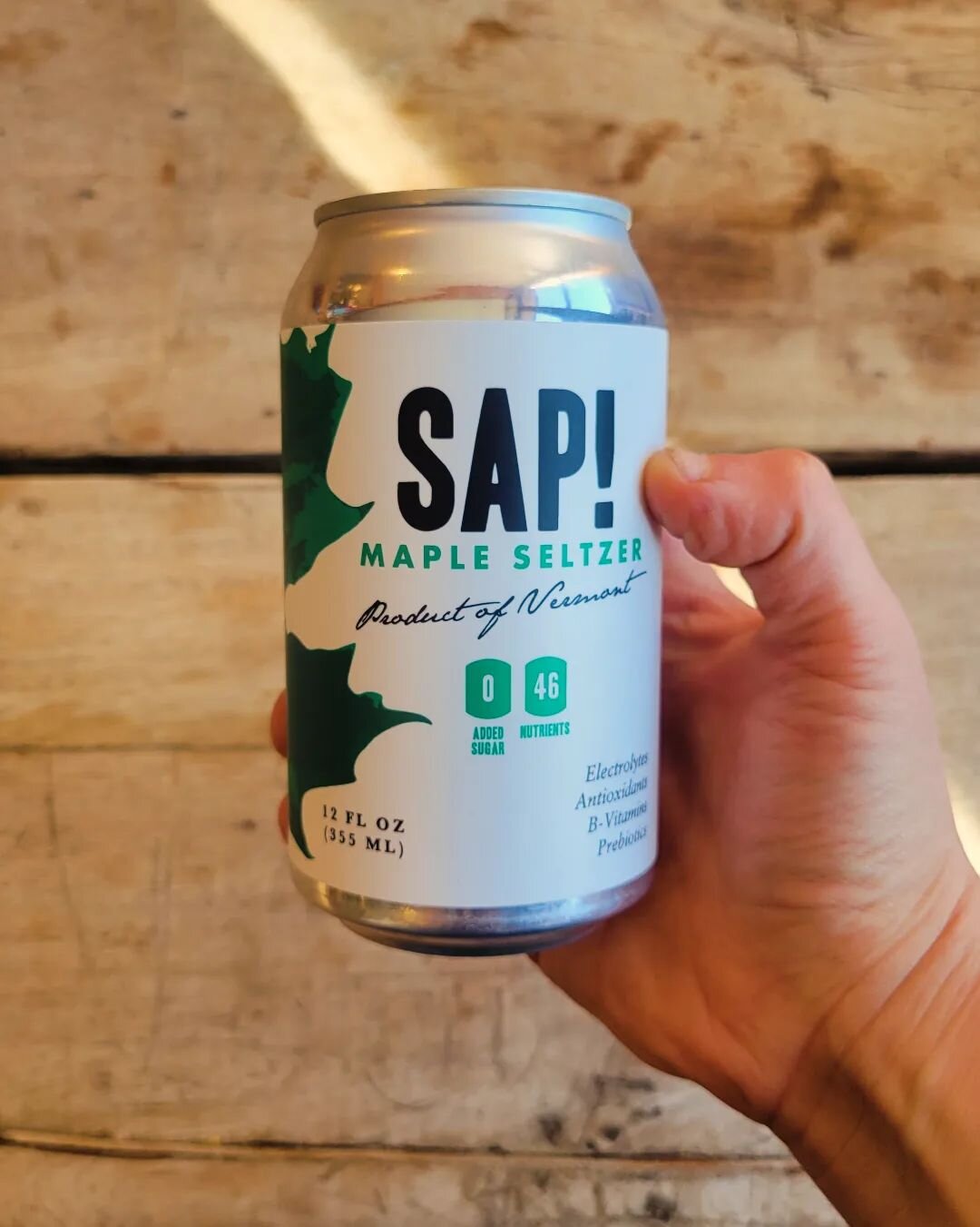 Have you ever drank sap directly from a Maple? It's one of the purest delights of winter. SAP! is the next best thing! 100% pure maple sap - carbonated and canned for your sap cravings on the go. 

#randomharvestmarket #sap #maple #drinksap #eatlocal