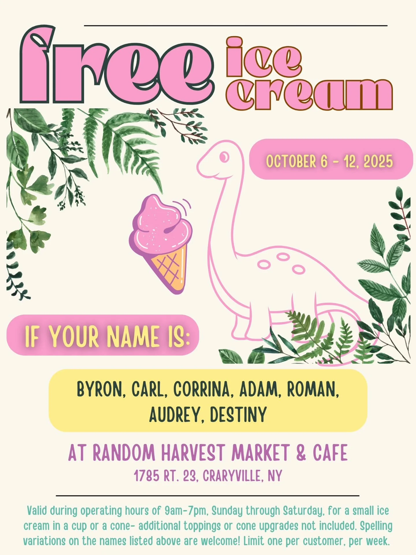 Is it you? 👀🦕🍦