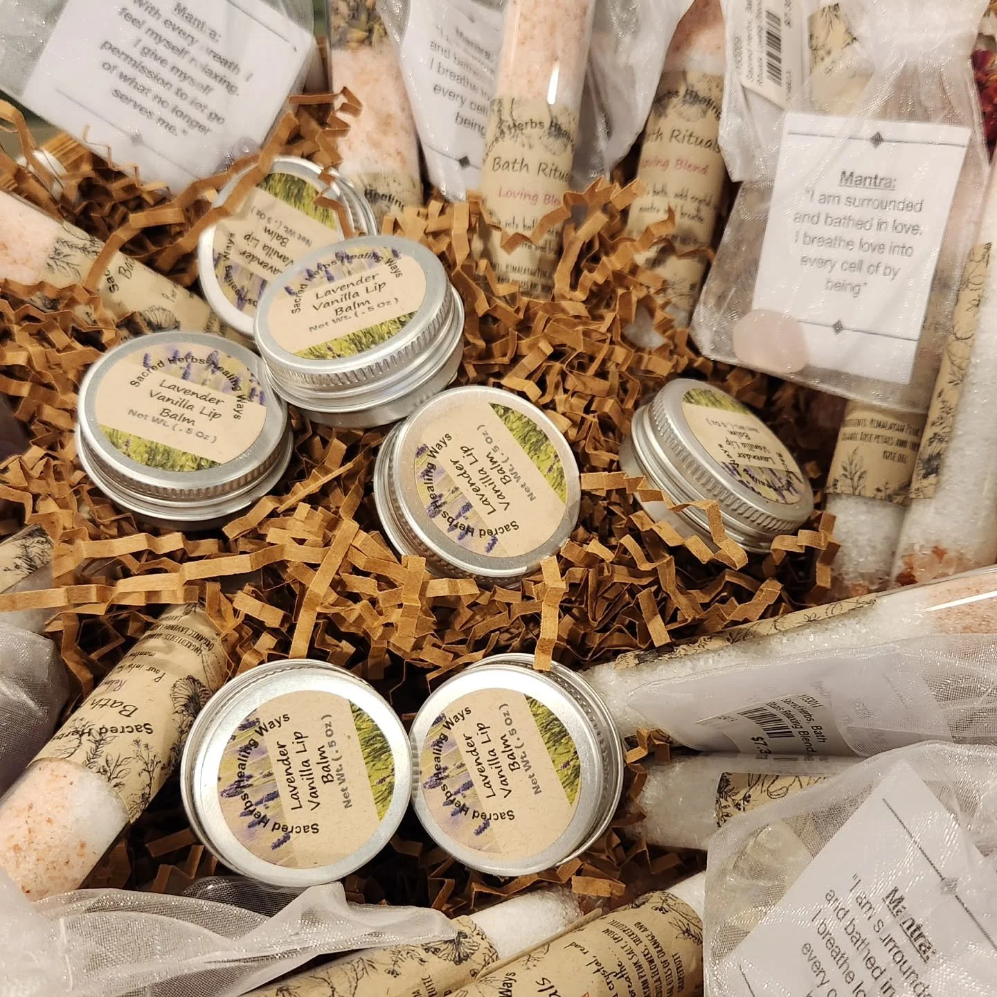 @sacredherbshealingways Restock Alert!! Room sprays, facial toners, body butters, lip balms, bath vials... everything you need for a sacred moment of self care ♡ Which, honestly, who doesn't need that right about now?