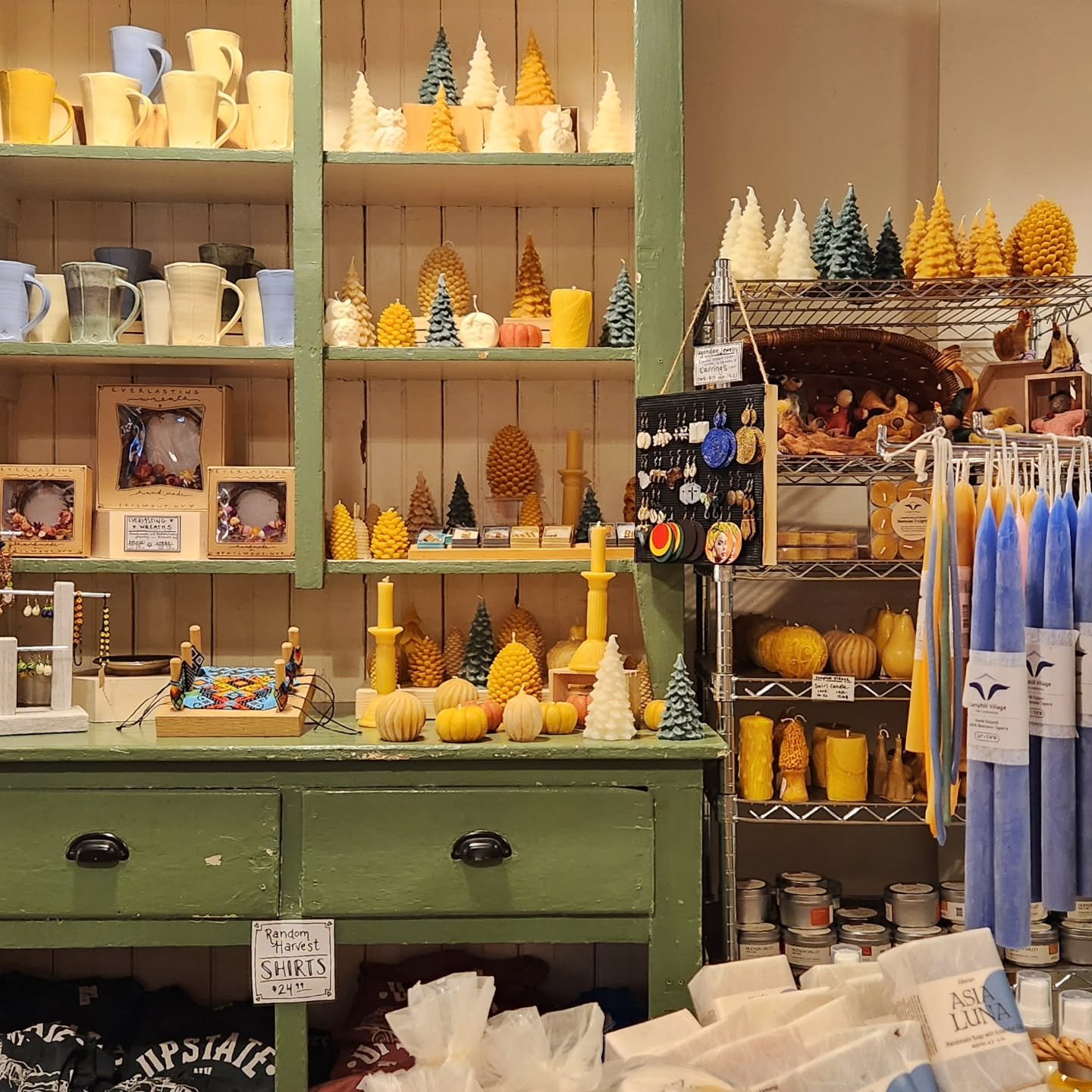 The locally made gift section is looking so cute right now 🥹