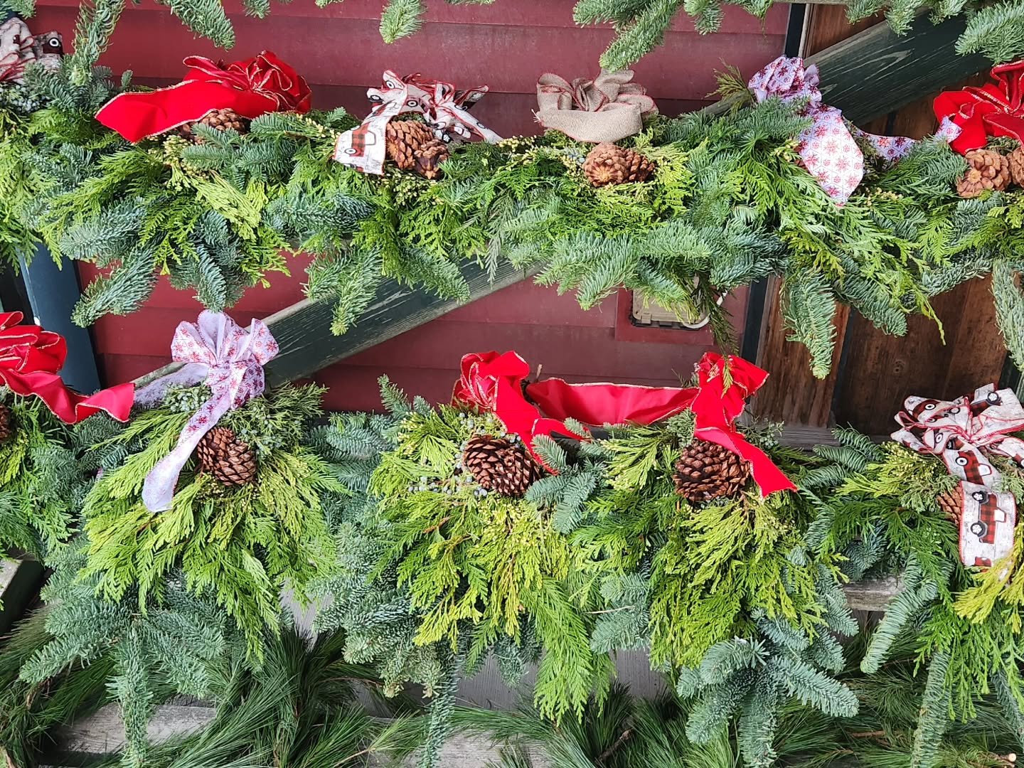 Wreaths from Vine Gate have arrived!