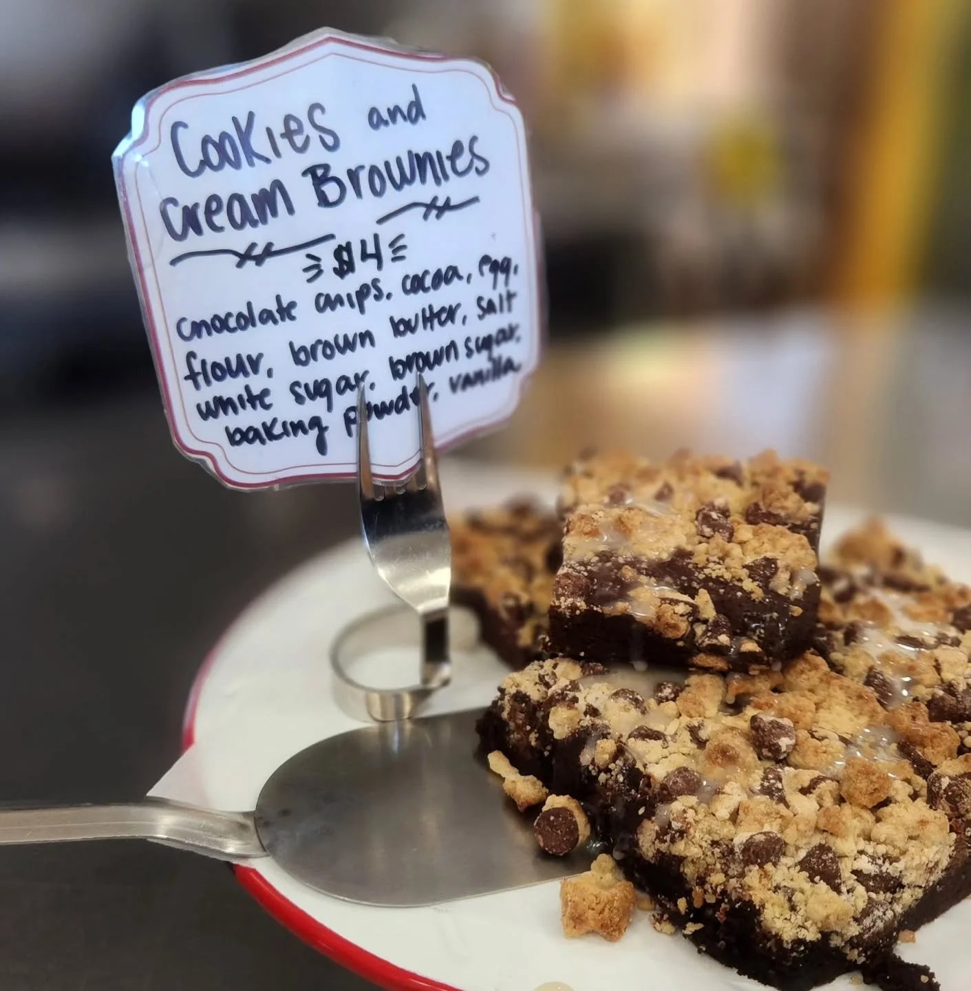 Cookies &amp; Cream Brownies are a hit!