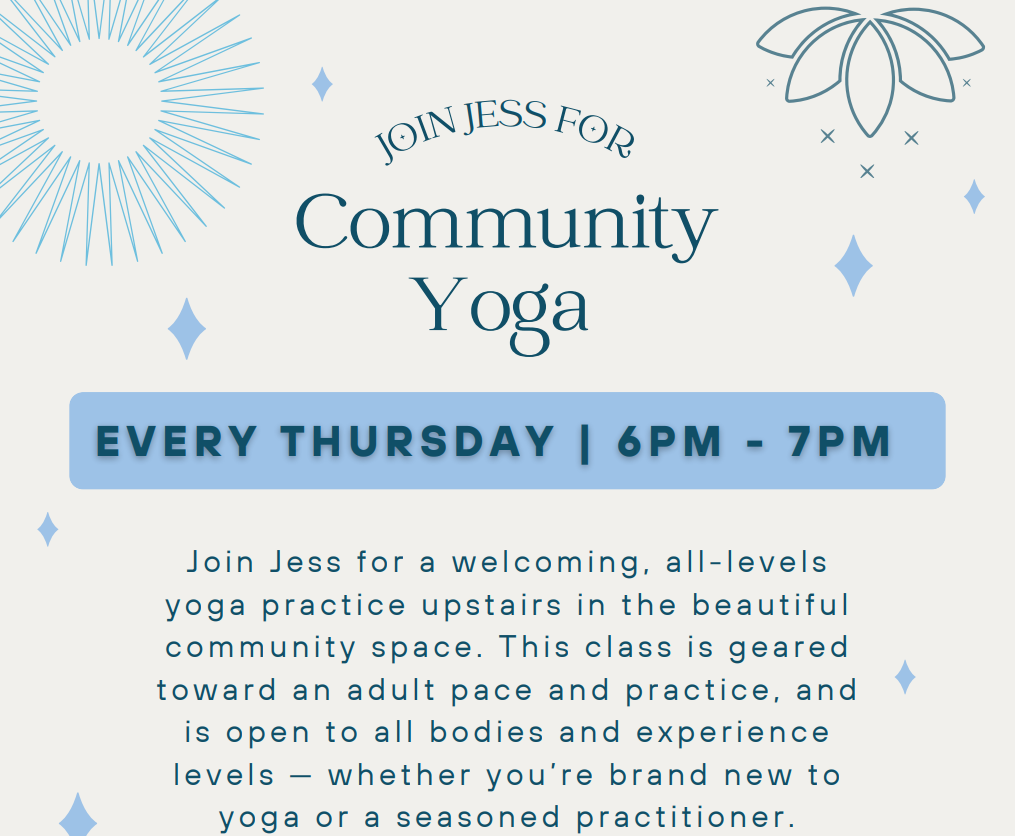 Community Yoga with Jess Sturm