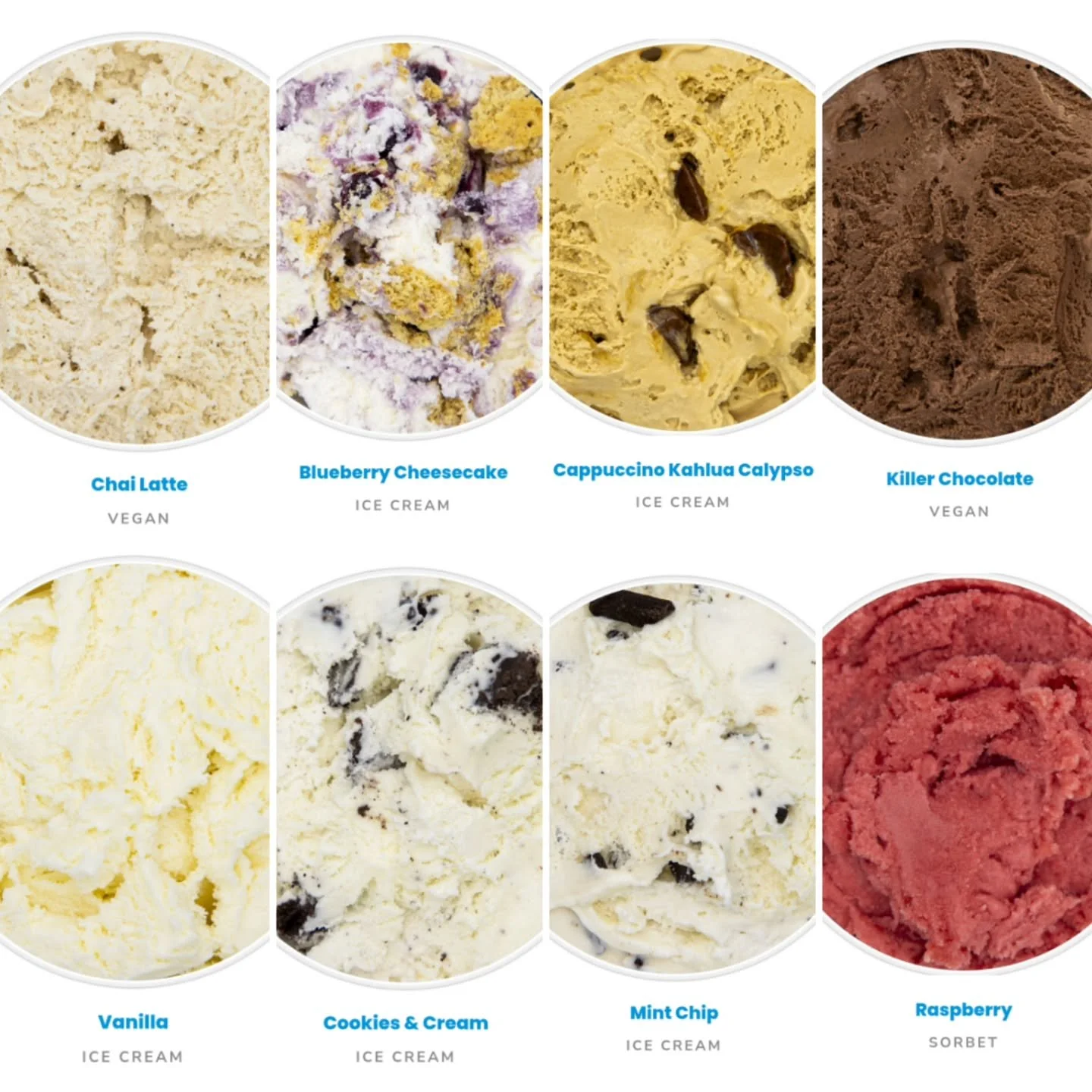 Did you hear we're scooping @janesicecream1985 yet? Here's our current flavor lineup! Which are you obsessing over? More importantly, which are you ordering with your affogato 👀☕️🍨