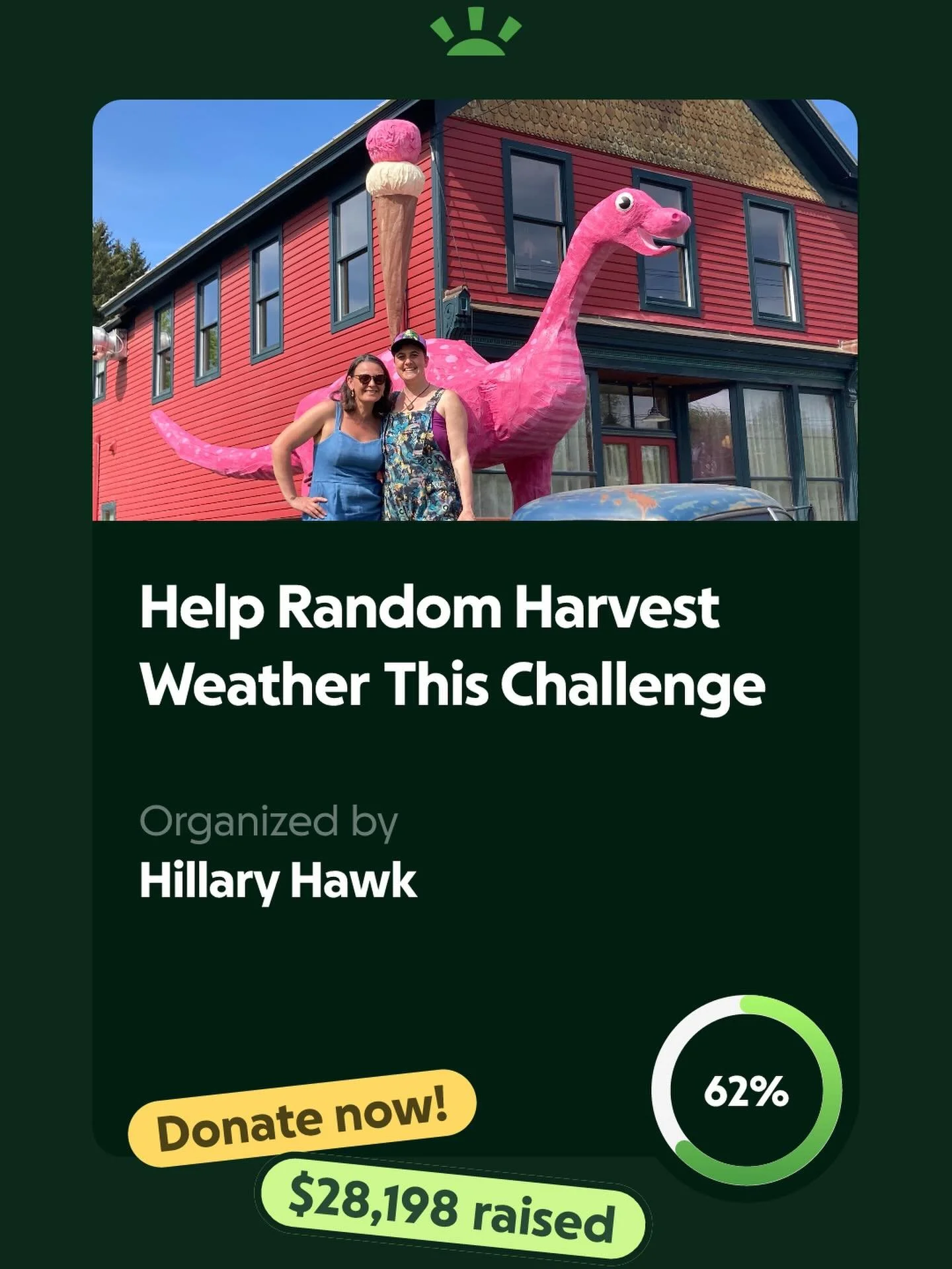 Hello friends! 

Thanks to your incredible support we are over 60% of the way to our fundraising goal. Thank you all - we couldn&rsquo;t do it without you.

When we launched this fundraiser at the start of May, we predicted the road closure would las