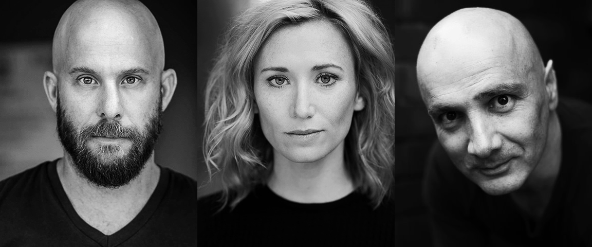Permission To Spin cast Yure Covich, Anna Houston and Arky Michael