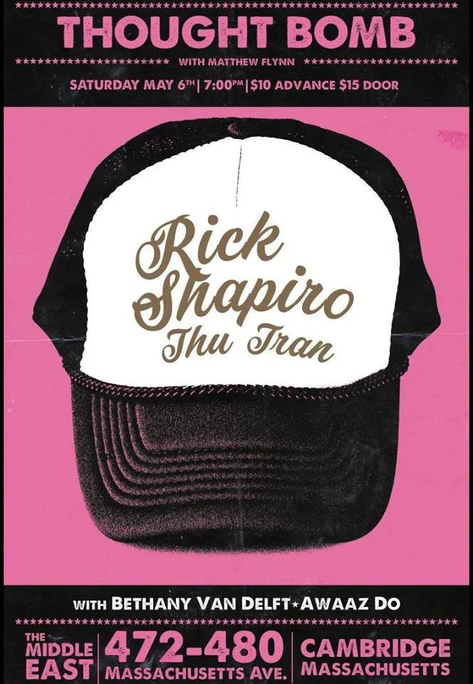 Thought Bomb: Rick Shapiro, Thu Tran, Awaaz Do