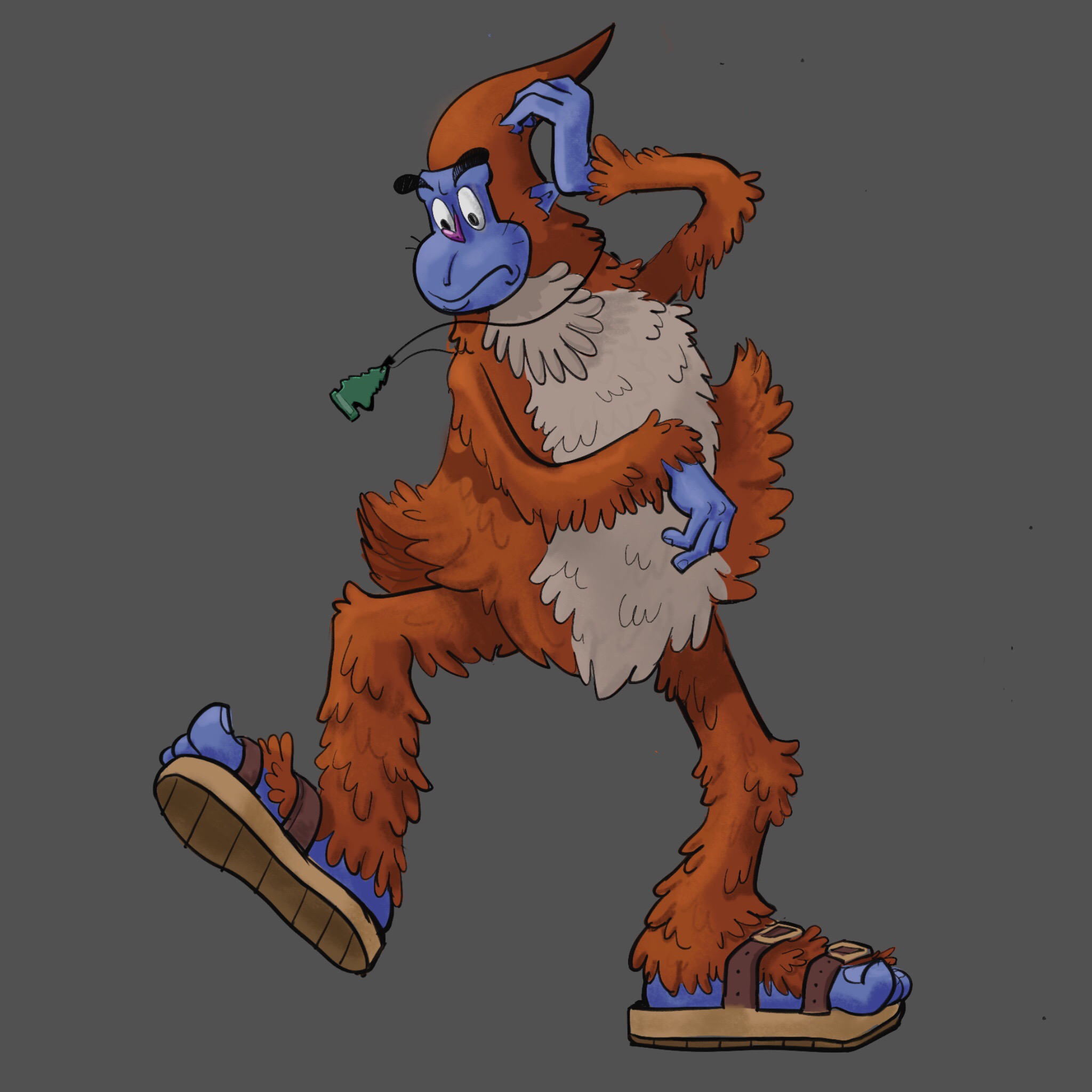"Sasquatch", digital.