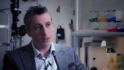 Watch Niall Patton talk about surgical intervention for floaters