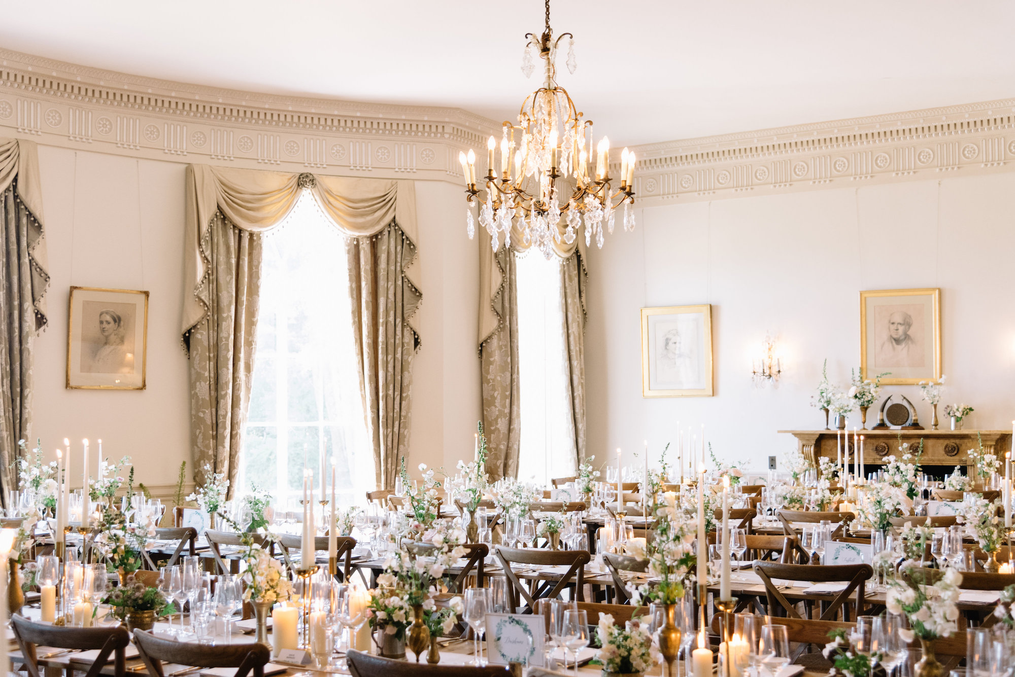 Luxury Wedding Planner UK | Jennifer & Timothy's English Country Manor Wedding | Soft Pink Pale Blue White and Silver Toned Green Neutral Tones American Bride North Cadbury Court | Nicole Colwell Photography 1281.jpg