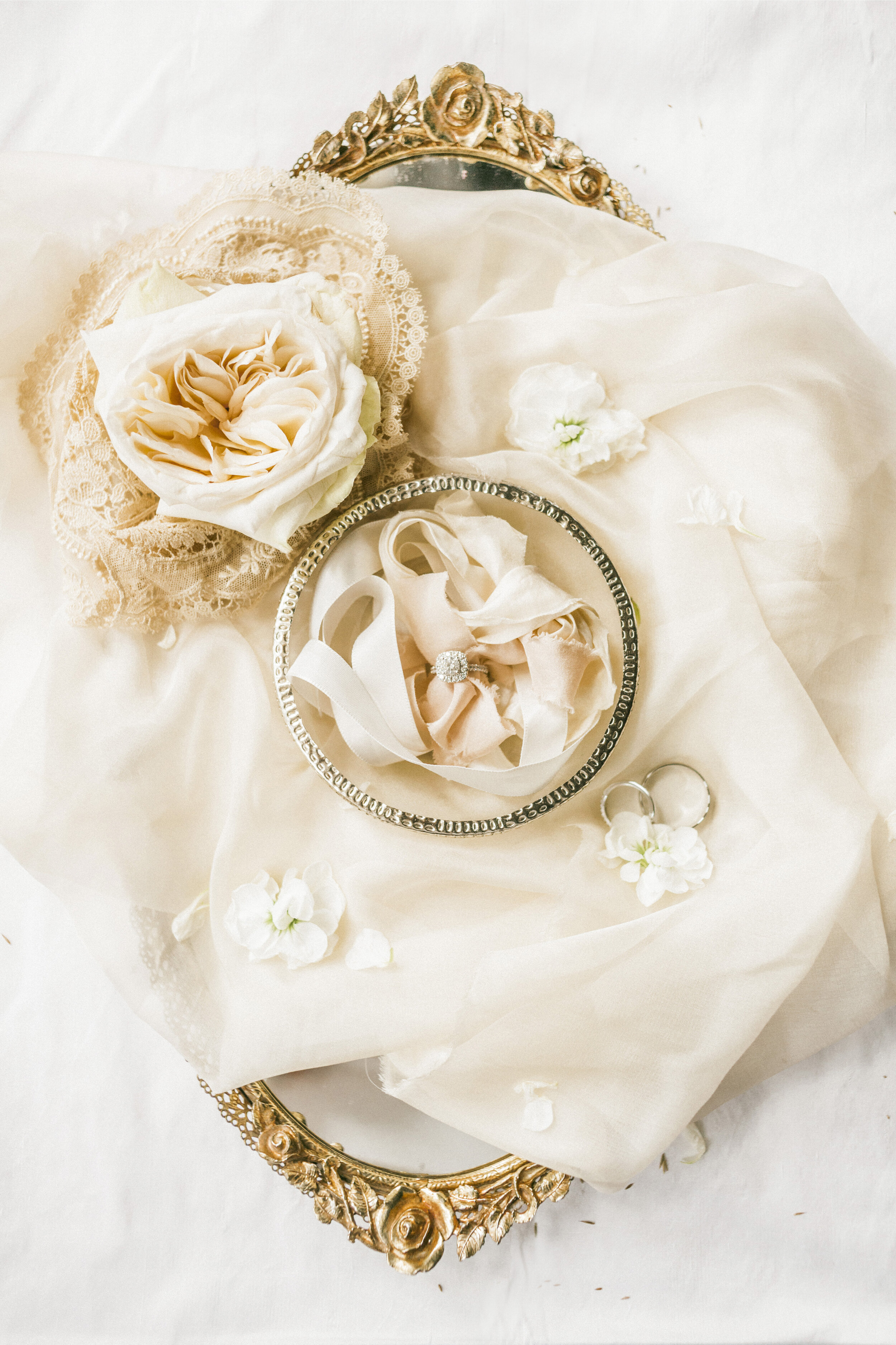Lily & Sage | Romantic English Castle Wedding | Naomi Kenton Photography