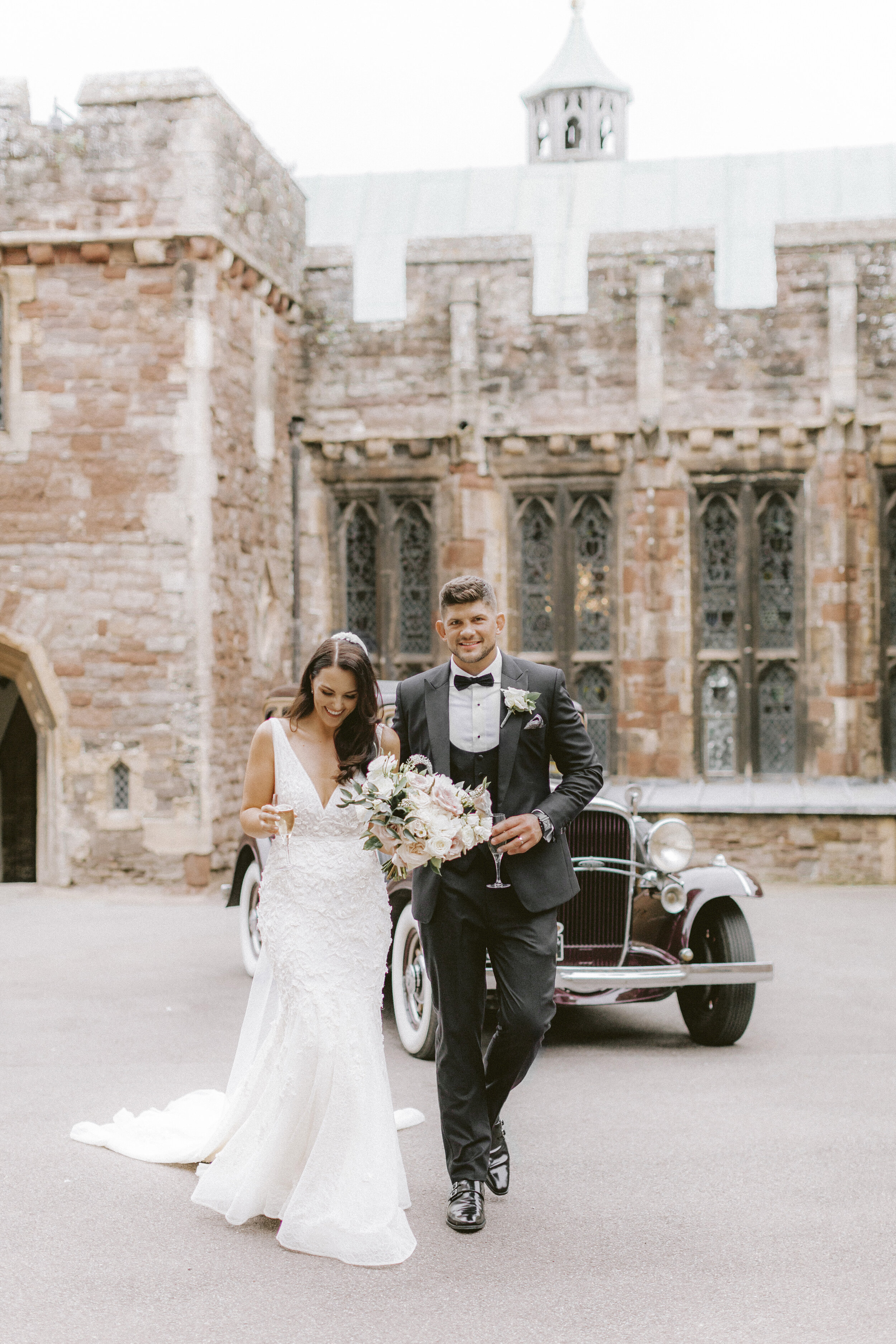 Lily & Sage | Romantic English Castle Wedding | Naomi Kenton Photography