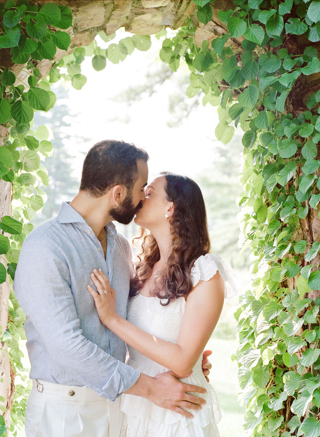 Lily & Sage | Luxury Wedding Planner Destination Wedding Berkshires Wedding Country House Wedding Blue and White Wedding Blantyre Wedding Monique Huillier Bride | Molly Carr Photography