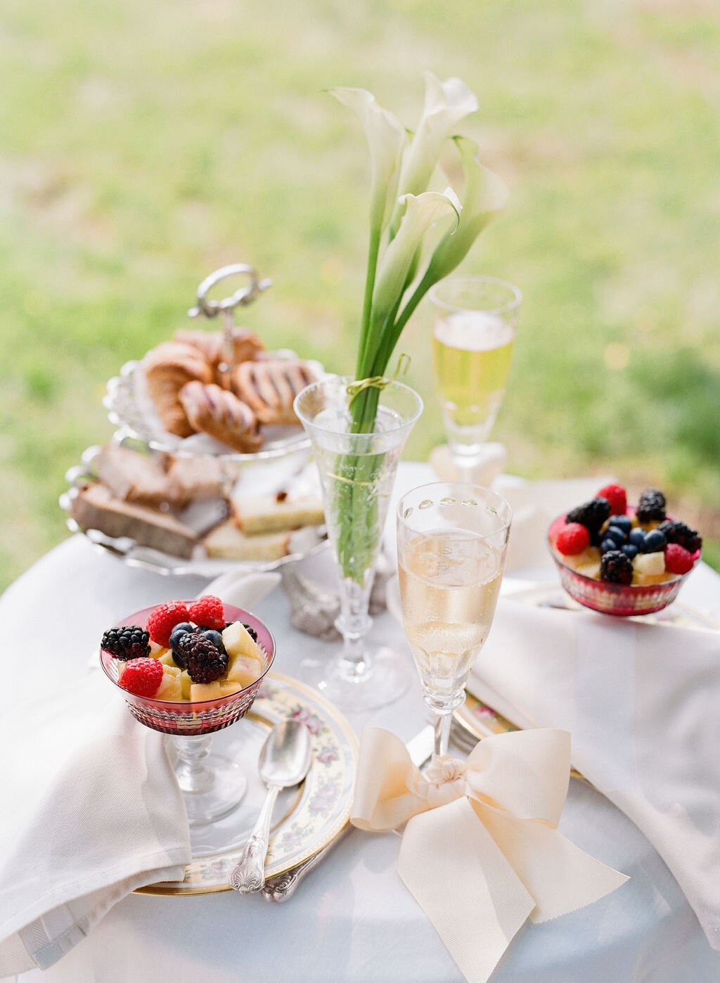 Lily & Sage | Luxury Wedding Planner Destination Wedding Berkshires Wedding Country House Wedding Blue and White Wedding Blantyre Wedding Monique Huillier Bride | Molly Carr Photography