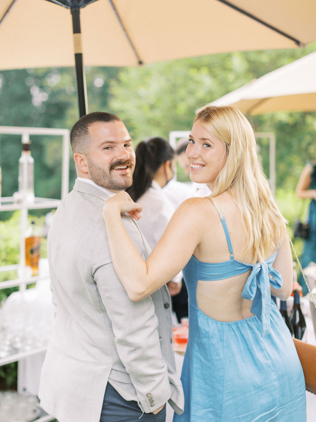 Lily & Sage | Luxury Wedding Planner Destination Wedding Berkshires Wedding Country House Wedding Blue and White Wedding Blantyre Wedding Monique Huillier Bride | Molly Carr Photography