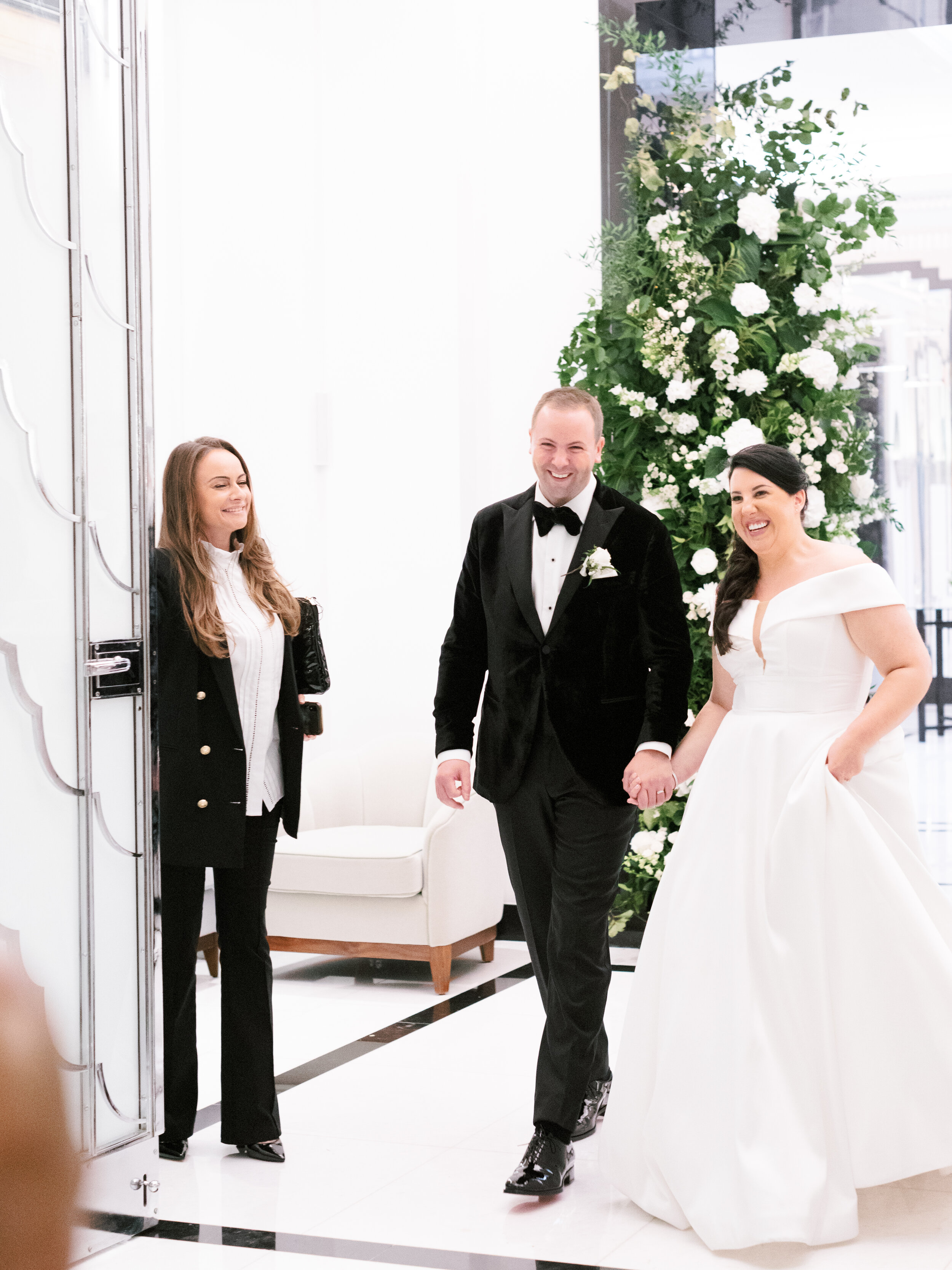 Lily & Sage | Luxury Wedding Planner Luxury Wedding Stylist Destination Wedding London Claridge’s Wedding London Wedding French Style Wedding White Wedding Green and White Wedding | Molly Carr